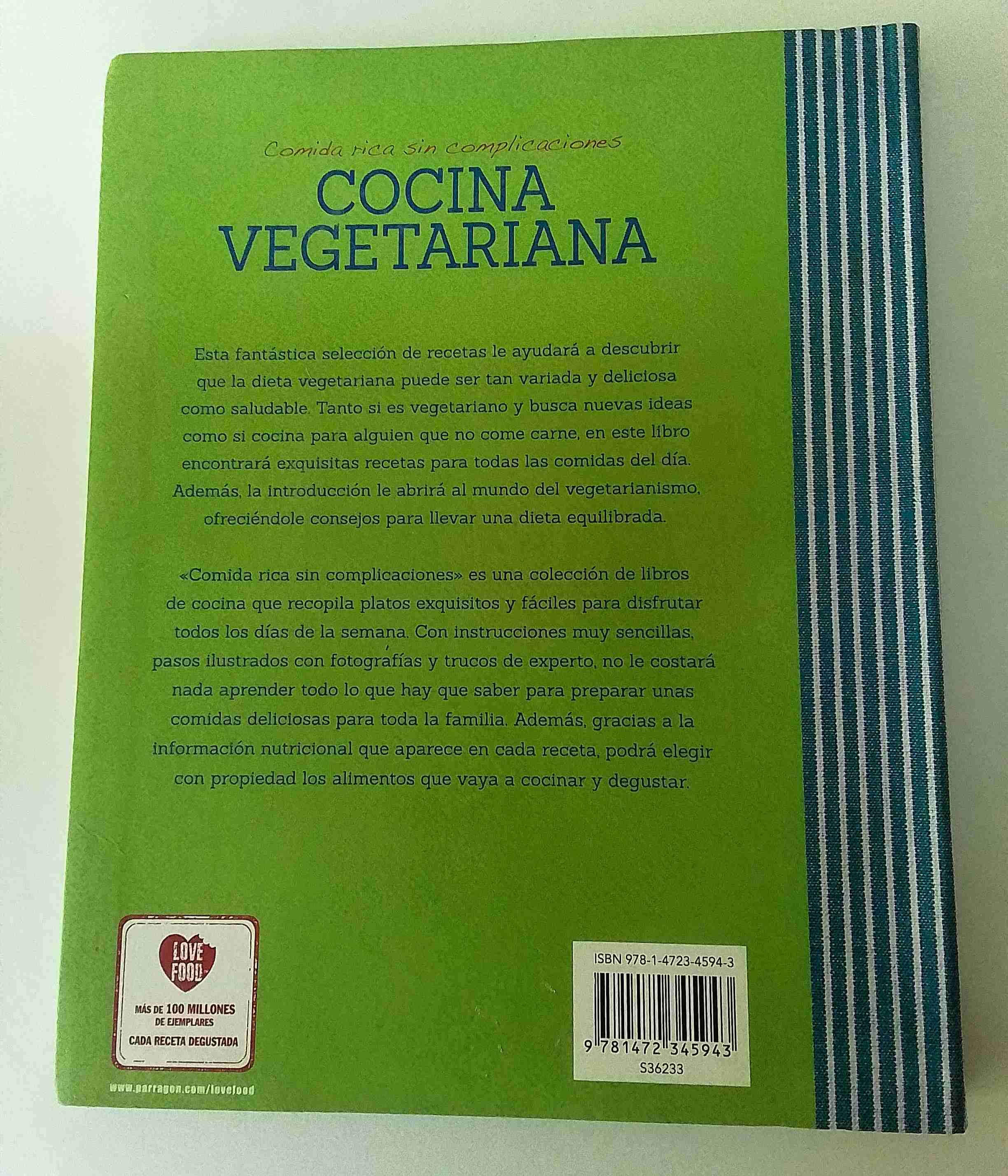 Libro Cocina Vegetariana - miniatura 2