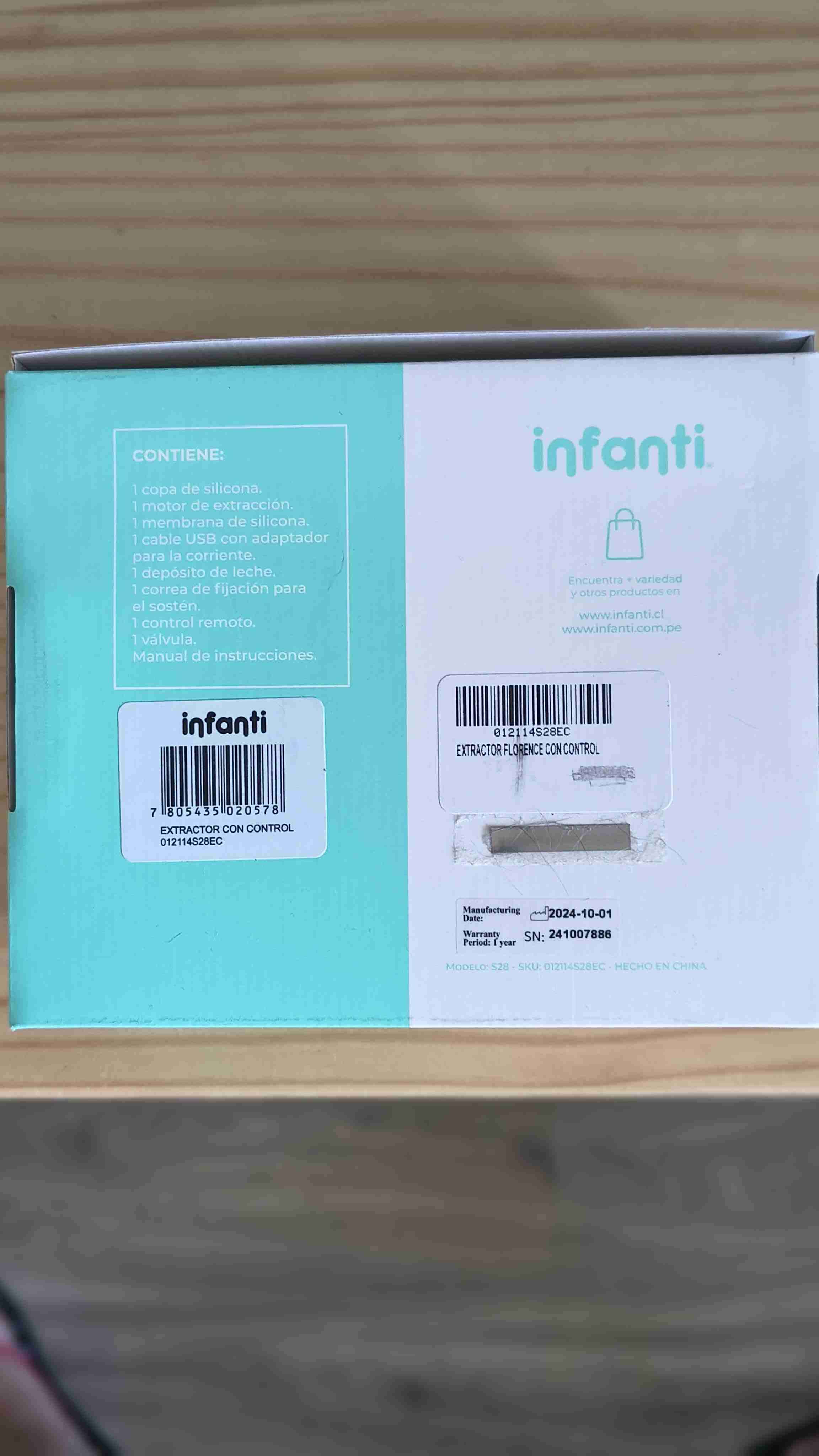 Extractor de leche Infanti inalámbrico - miniatura 3