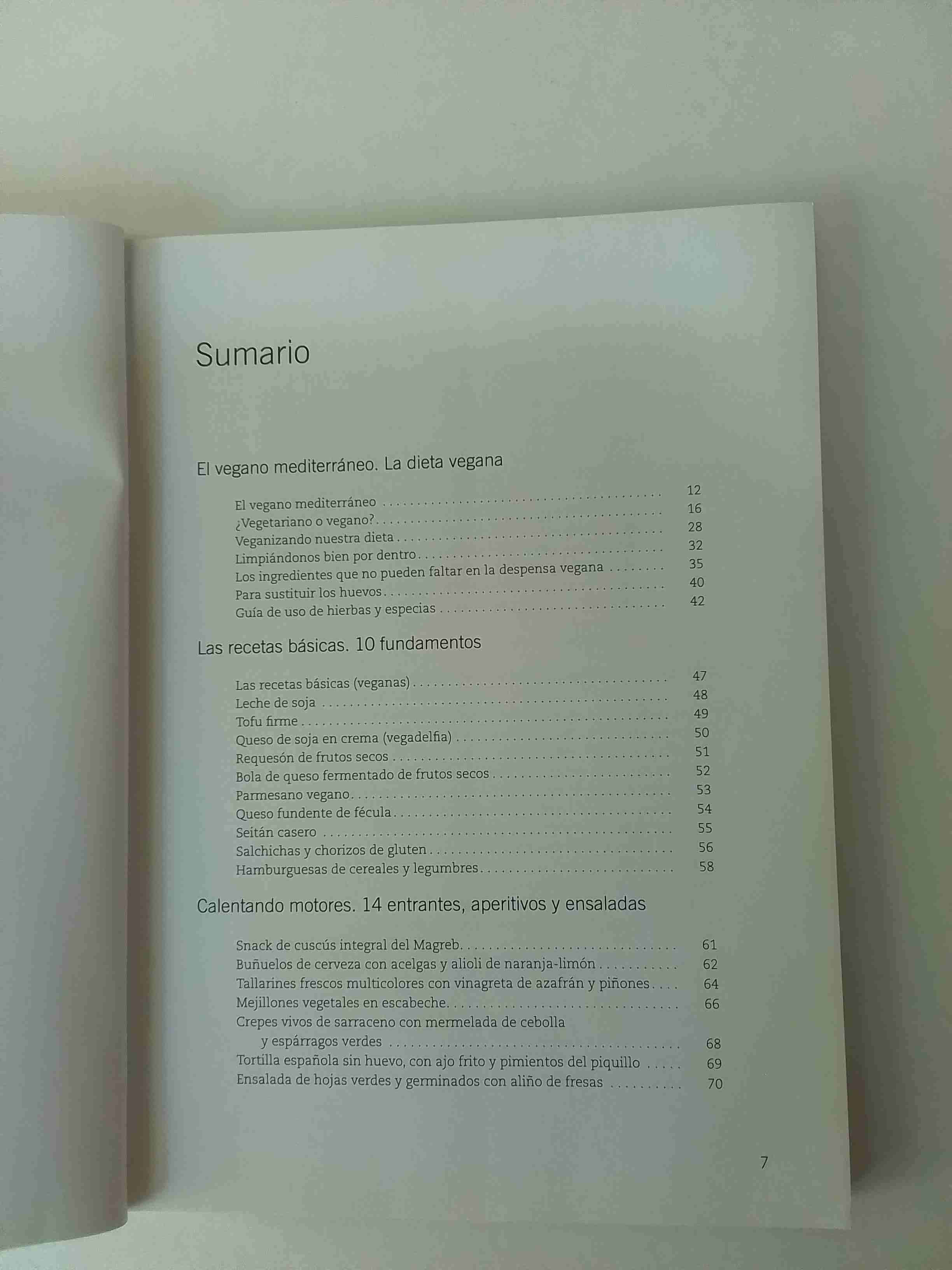 Libro Cocina Vegana Mediterránea - miniatura 3