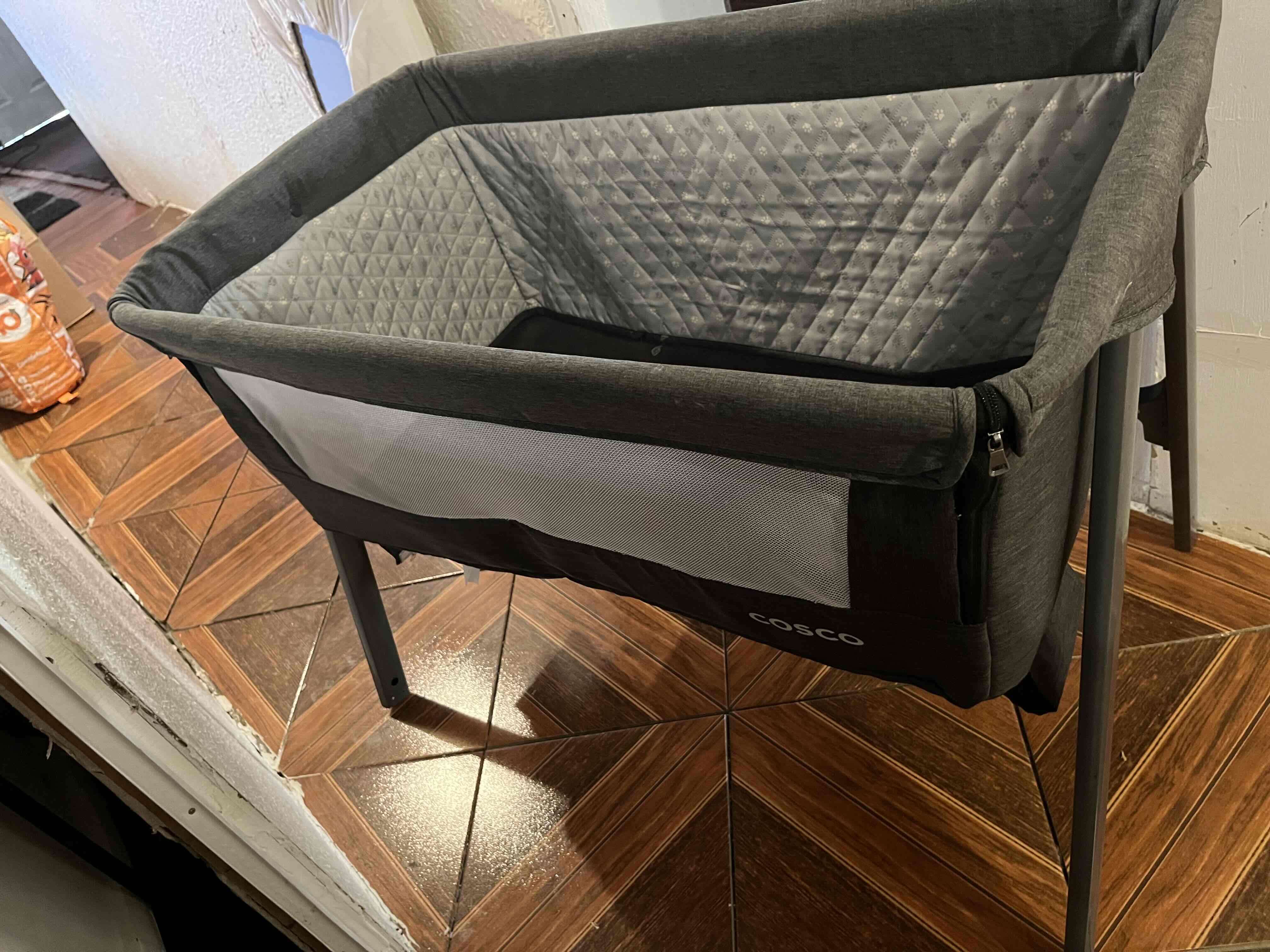 Cuna colecho gris - miniatura 2