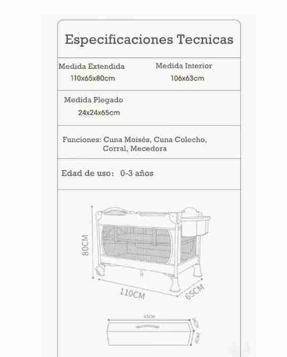 Cuna para bebé - miniatura 6
