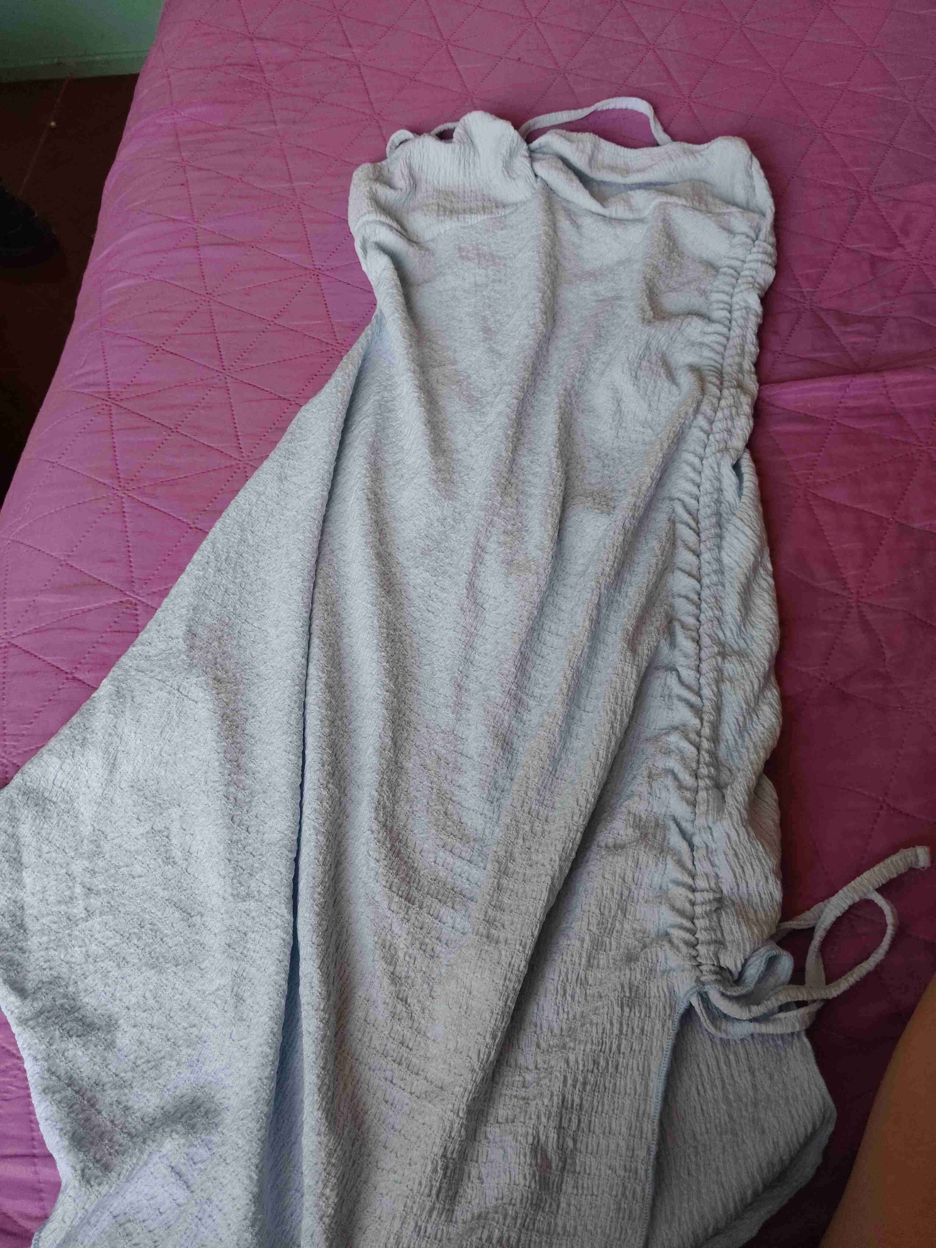 Vestido celeste estilo veraniego - miniatura 2