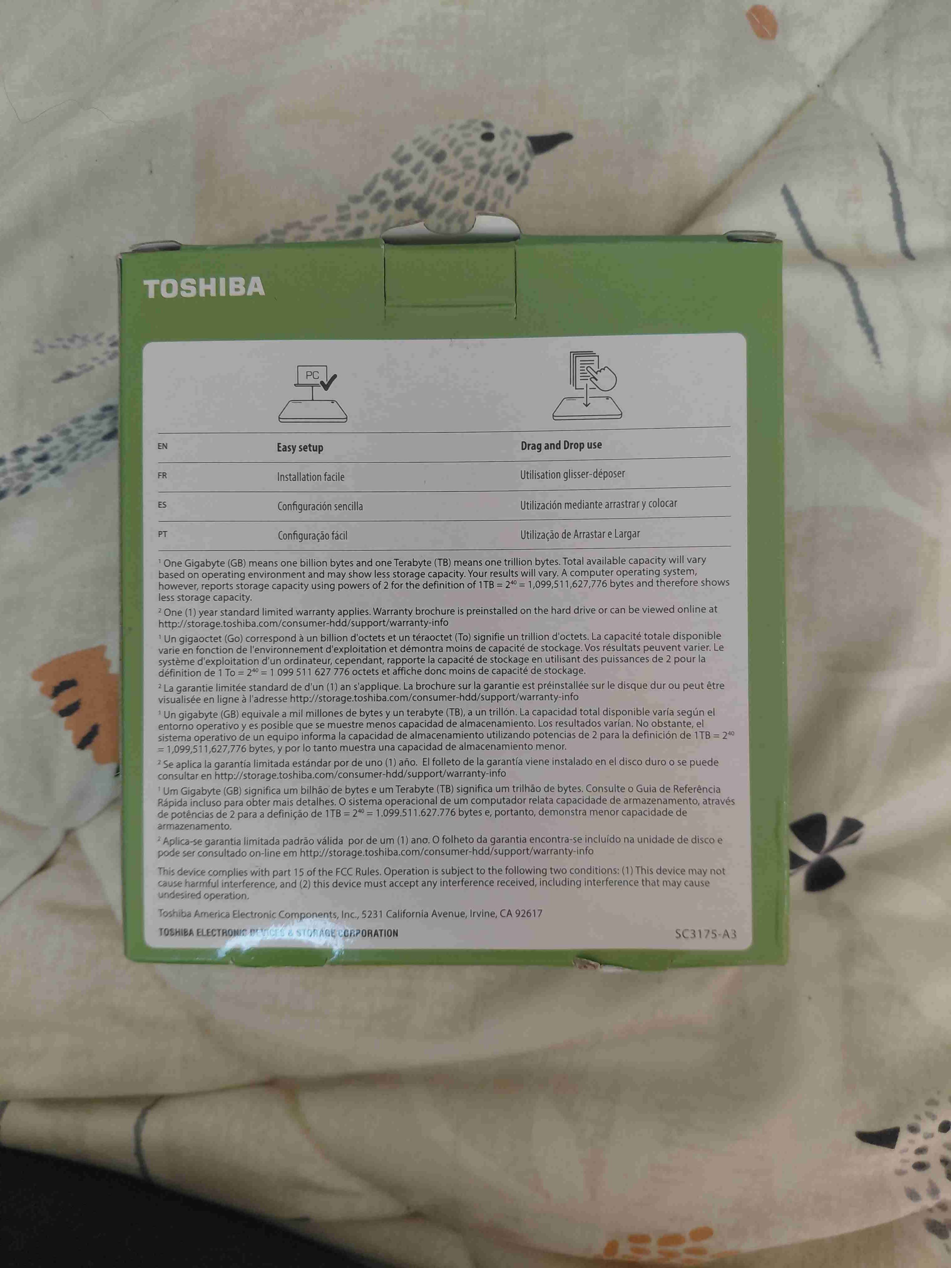 Disco duro externo Toshiba 1TB - miniatura 2