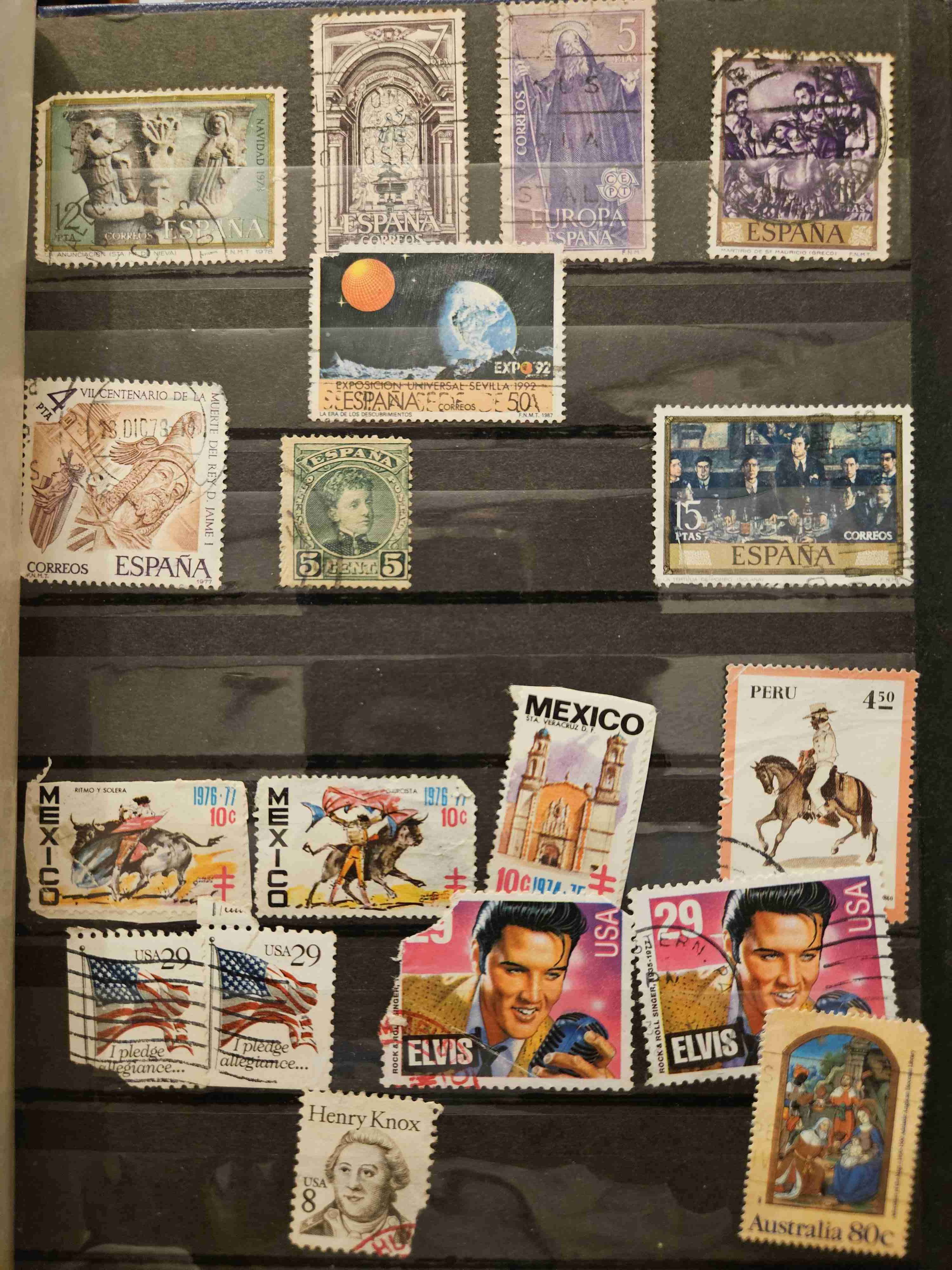 Colección de sellos postales - 2