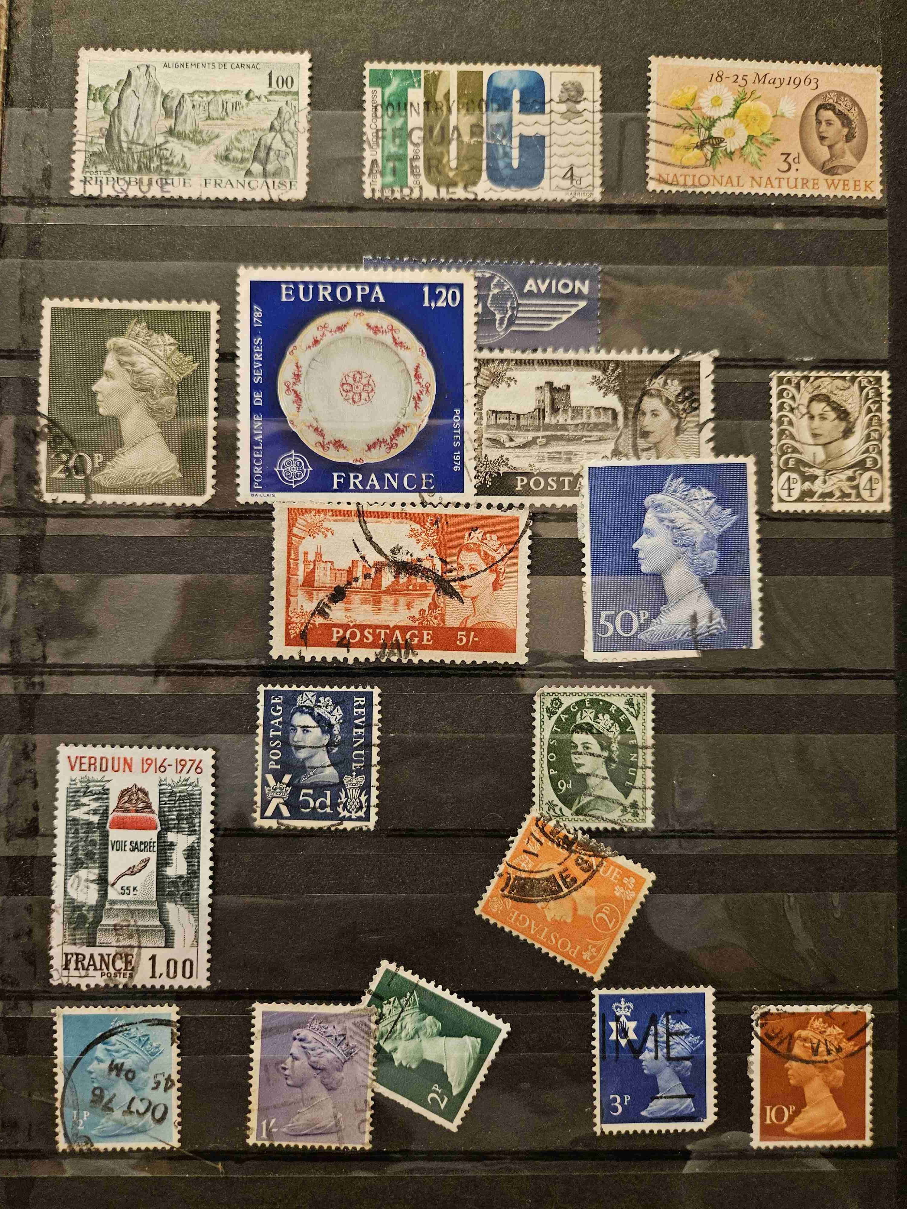 Colección de sellos postales - 4