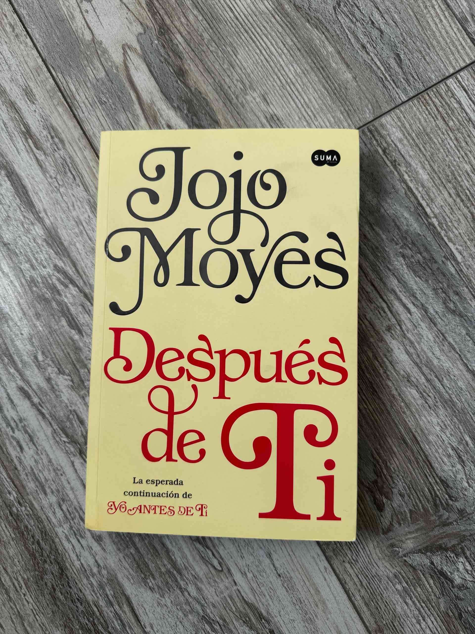 Libro 'Después de Ti'