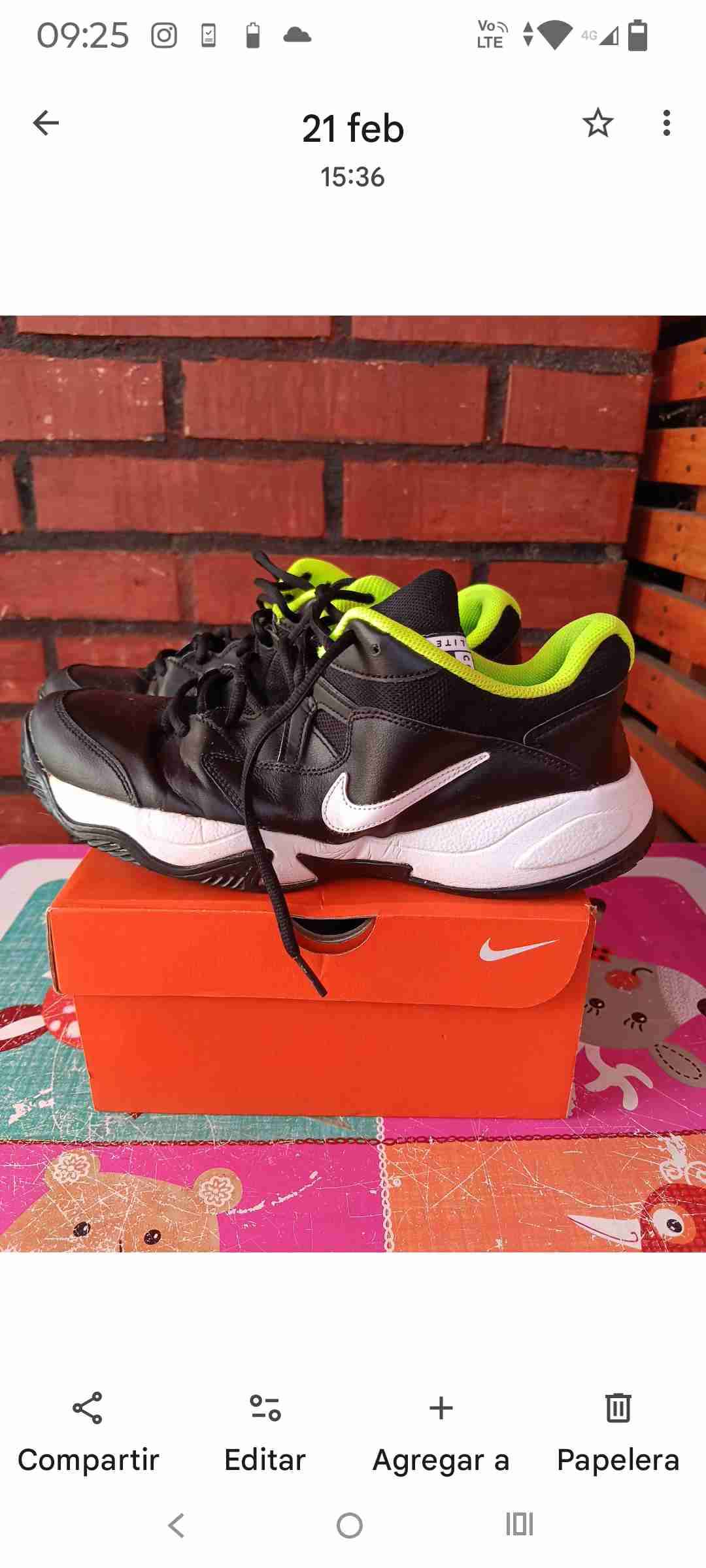 Zapatillas deportivas negras Nike