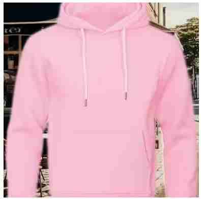 2 Polerones rosa con capucha - miniatura 2