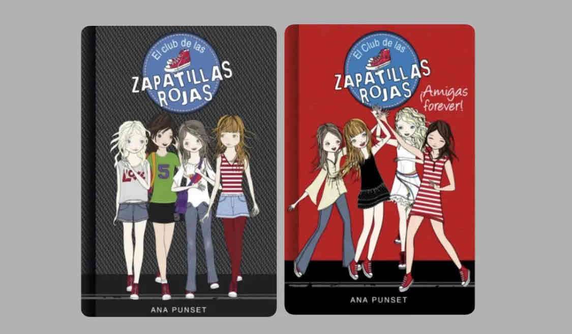 Libros El Club de las Zapatillas Rojas 1 y 2
