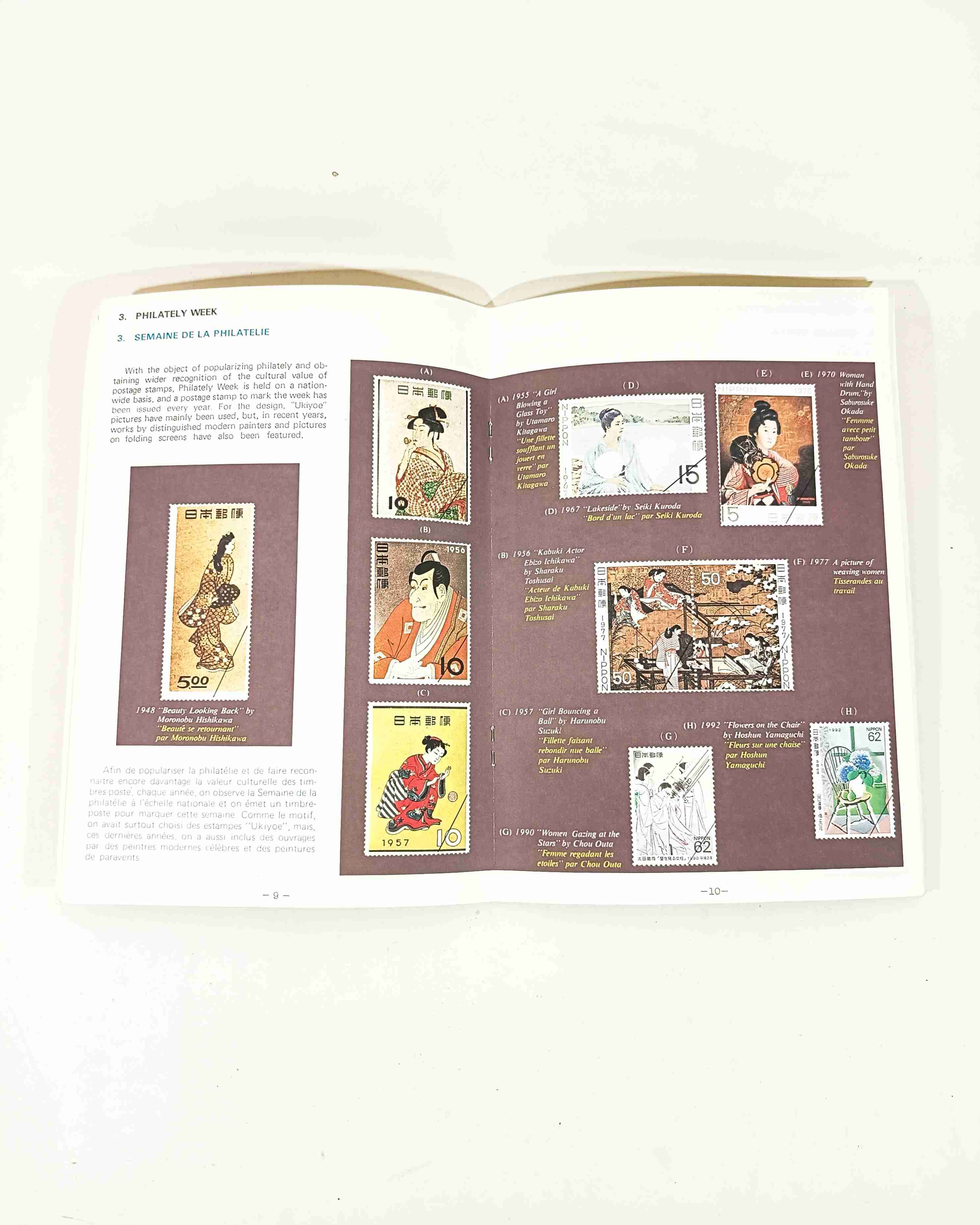 Catalogos japoneses de sellos. - 2