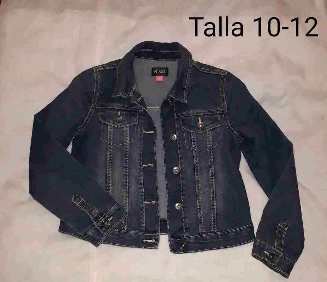 Chaqueta de mezclilla talla 10-12