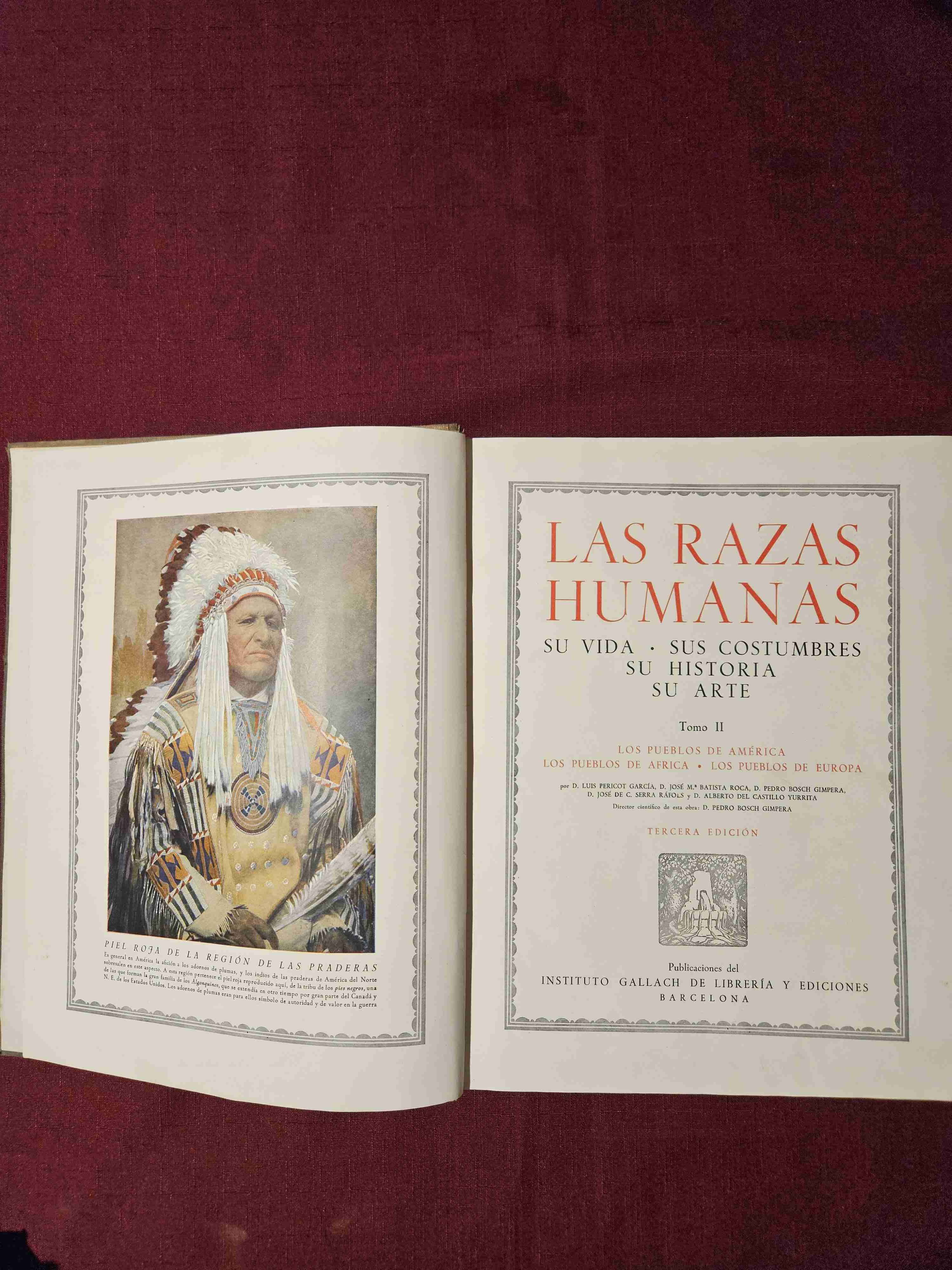 Libro 'Las Razas Humanas' - miniatura 2