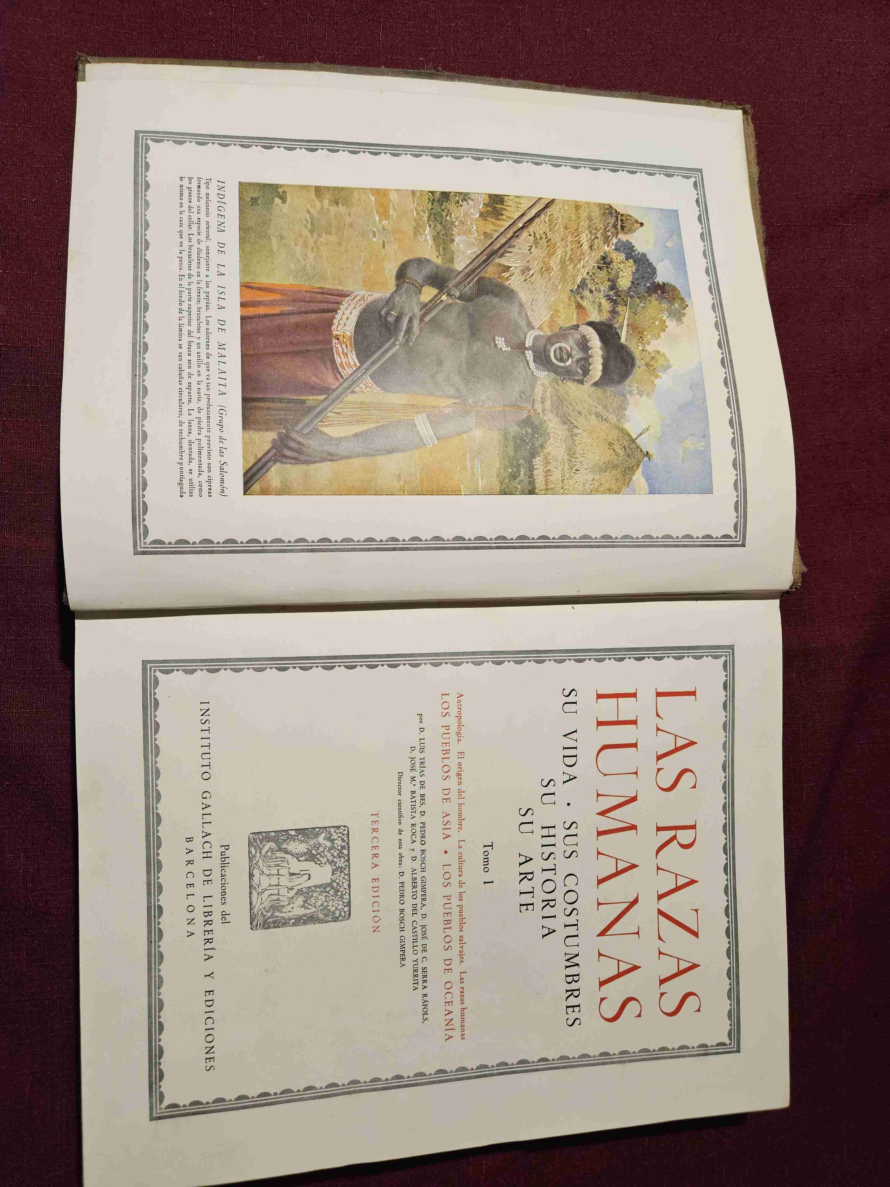 Libro 'Las Razas Humanas' - miniatura 4