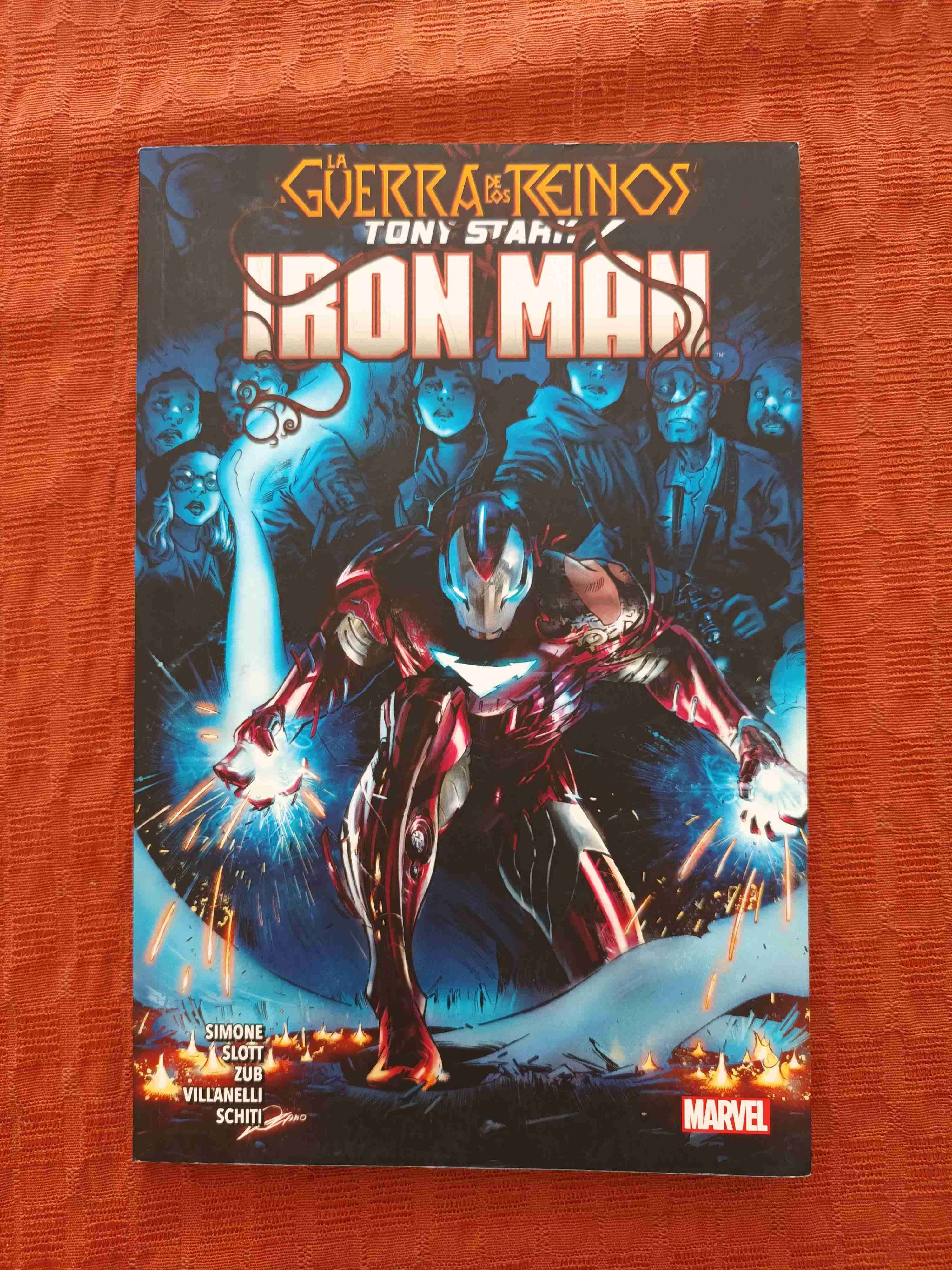Cómic Iron Man: La Guerra de los Reinos