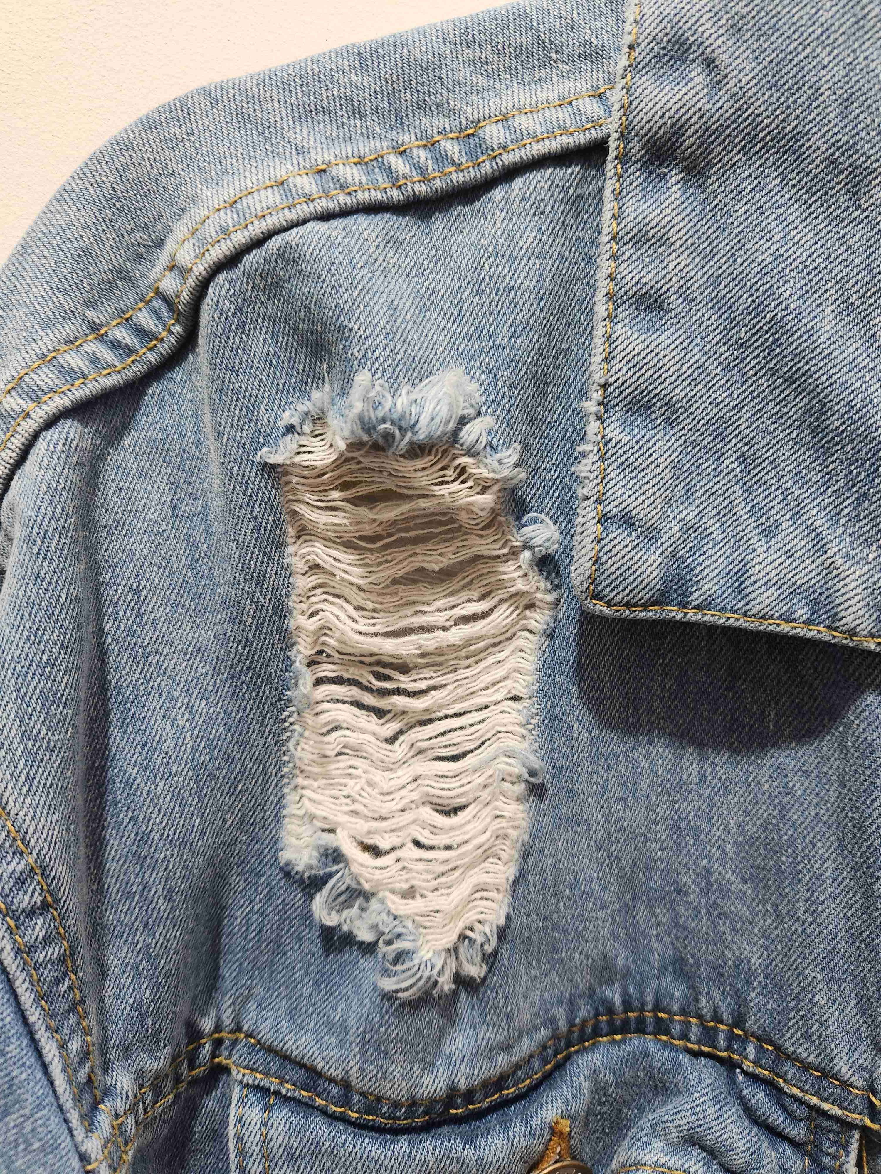 Chaqueta de mezclilla dama Forever21 talla XL - miniatura 5