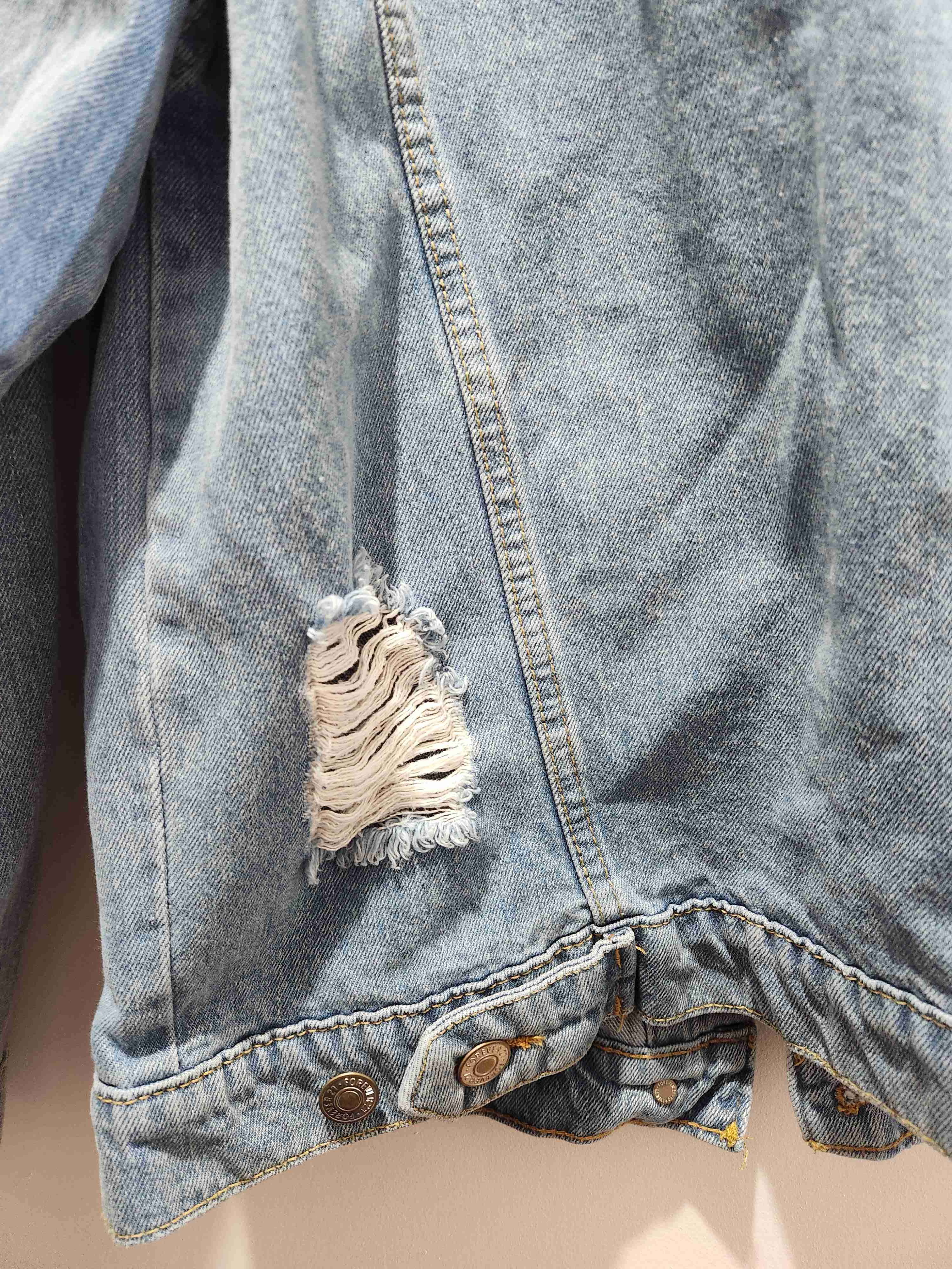 Chaqueta de mezclilla dama Forever21 talla XL - miniatura 6