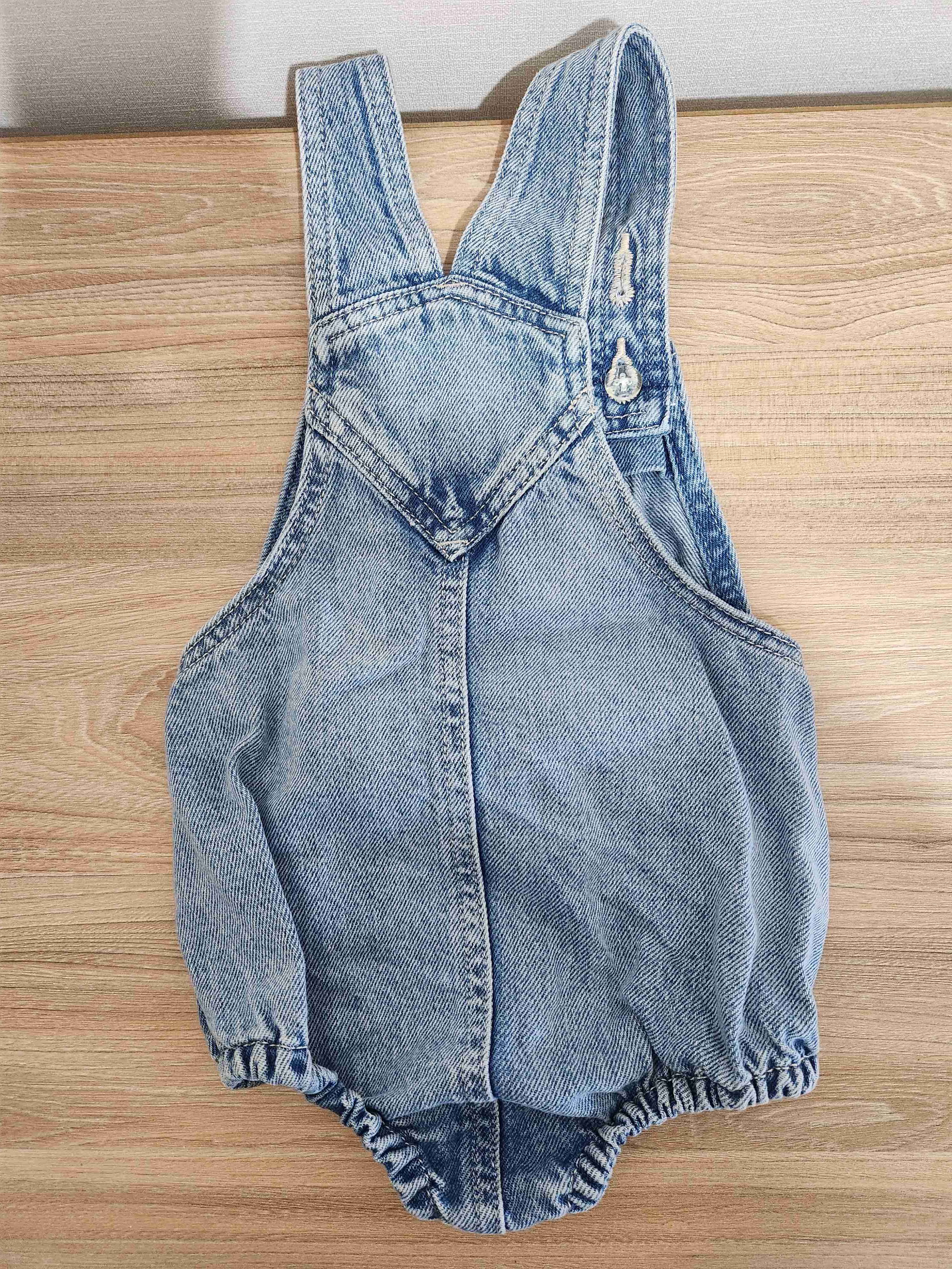 Jardinera Overall de mezclilla Oldnavy 18m - miniatura 2