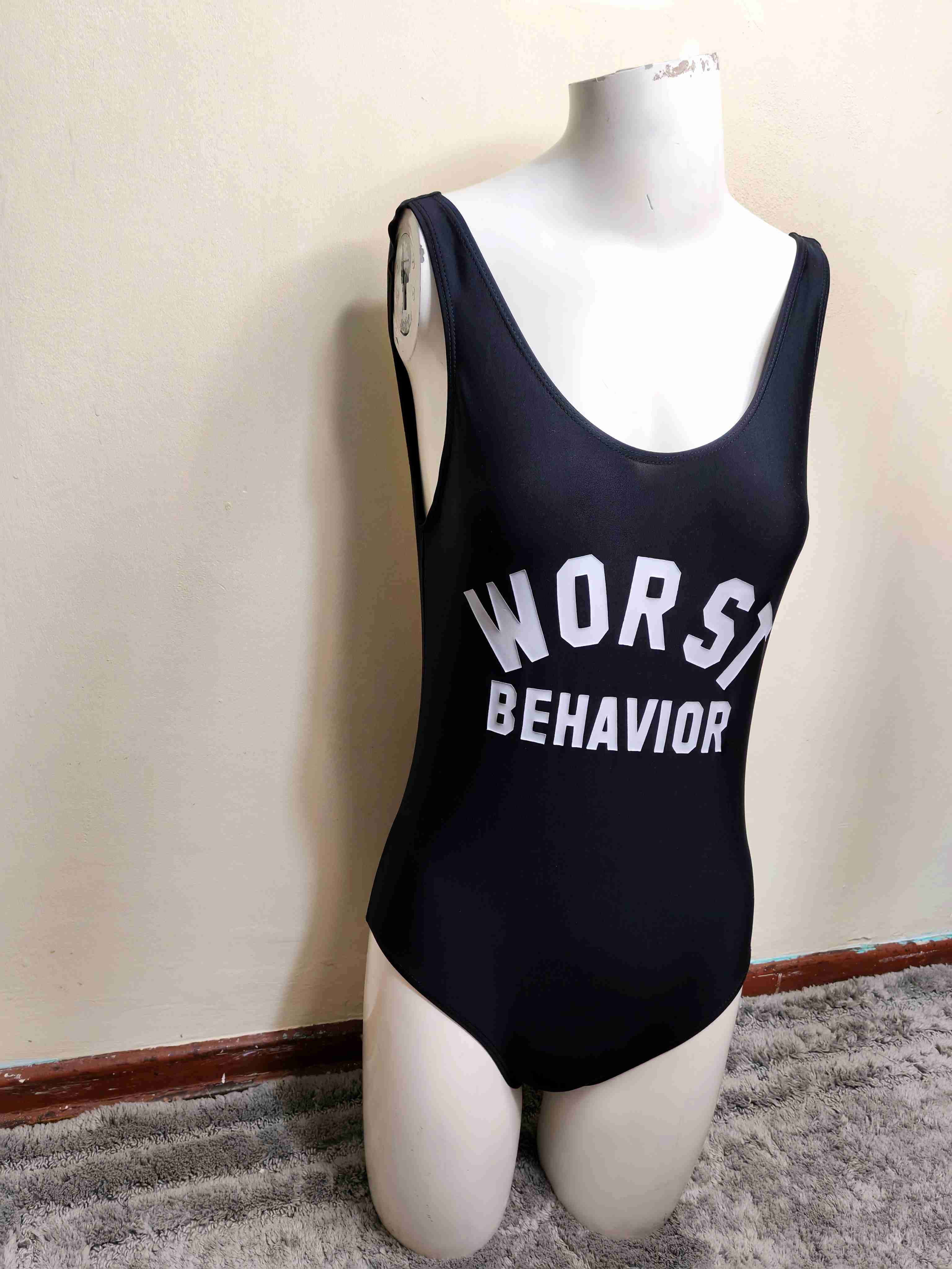 Traje de baño negro - miniatura 2