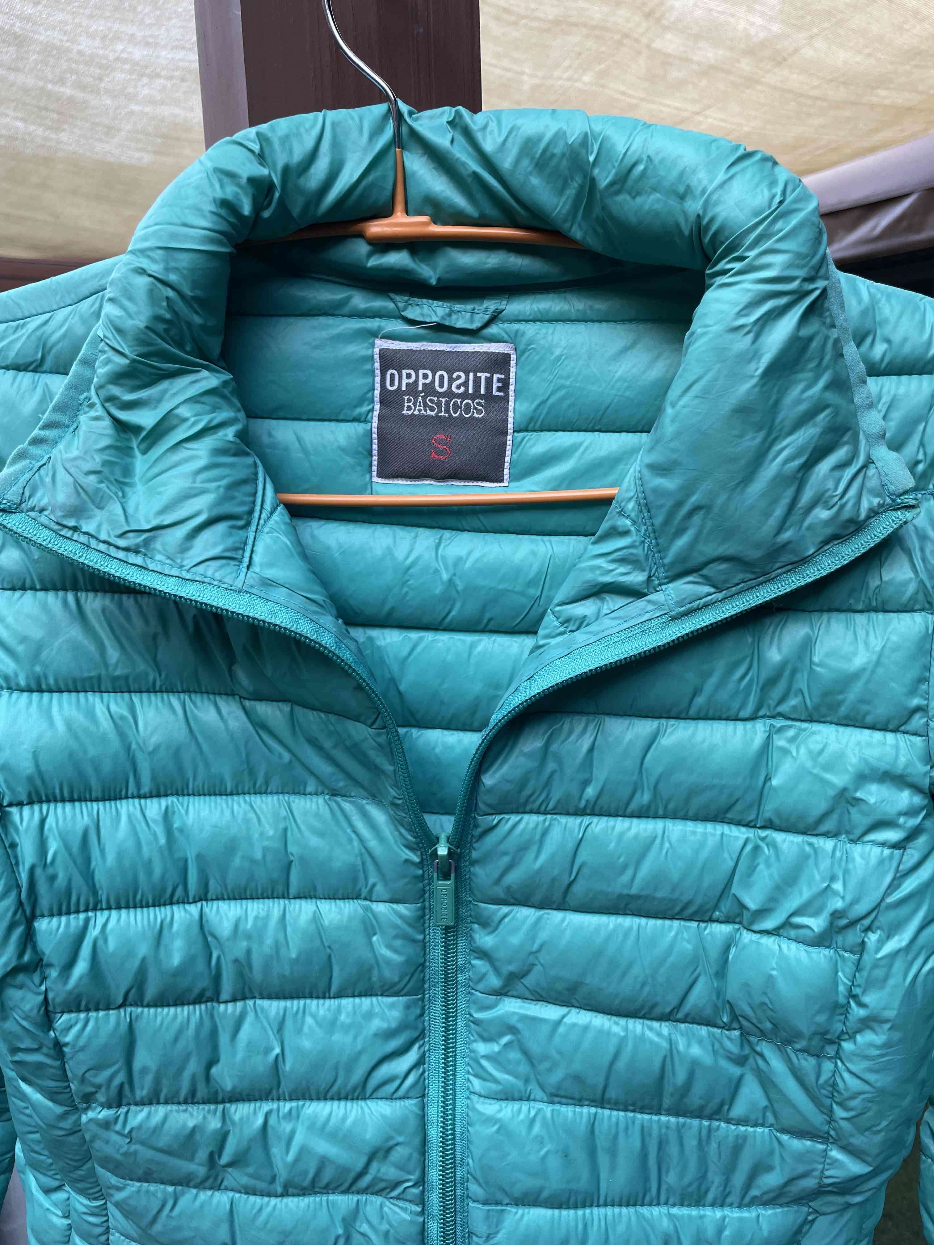 Chaqueta acolchada verde agua - miniatura 2