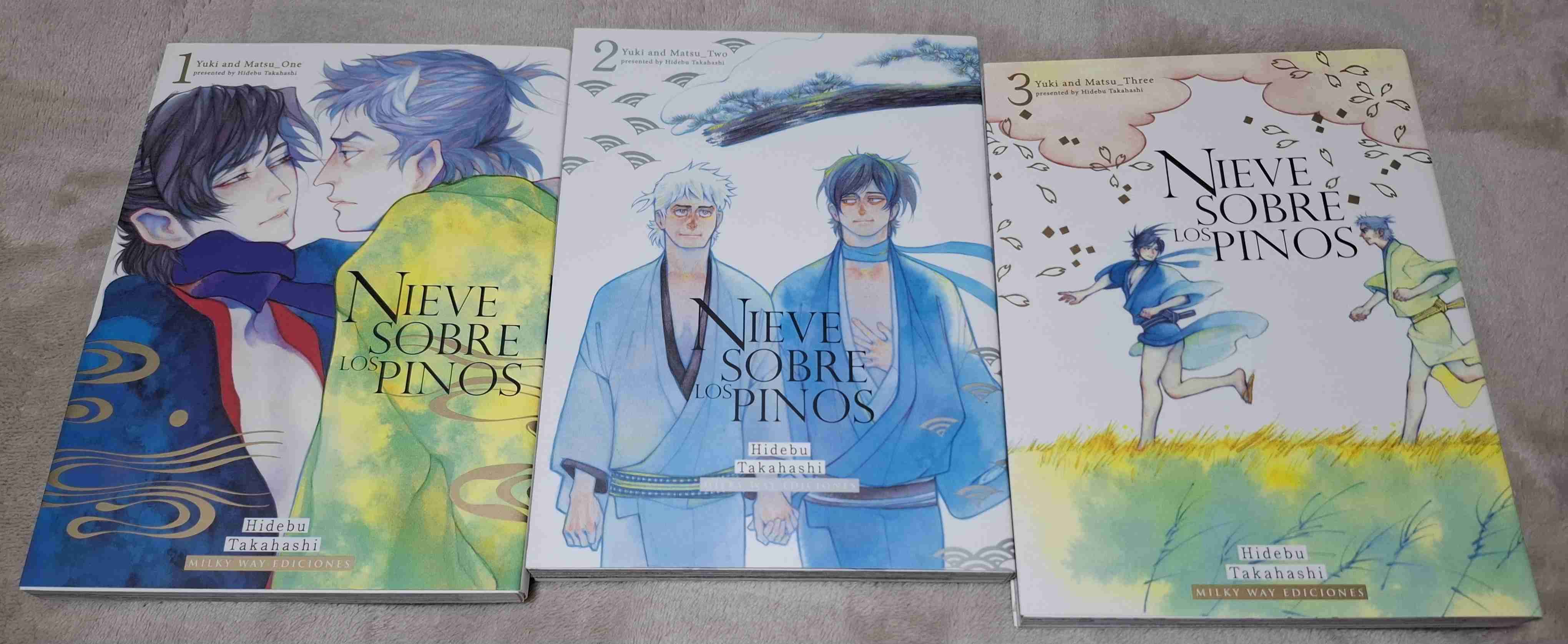 Manga Nieve sobre los Pinos