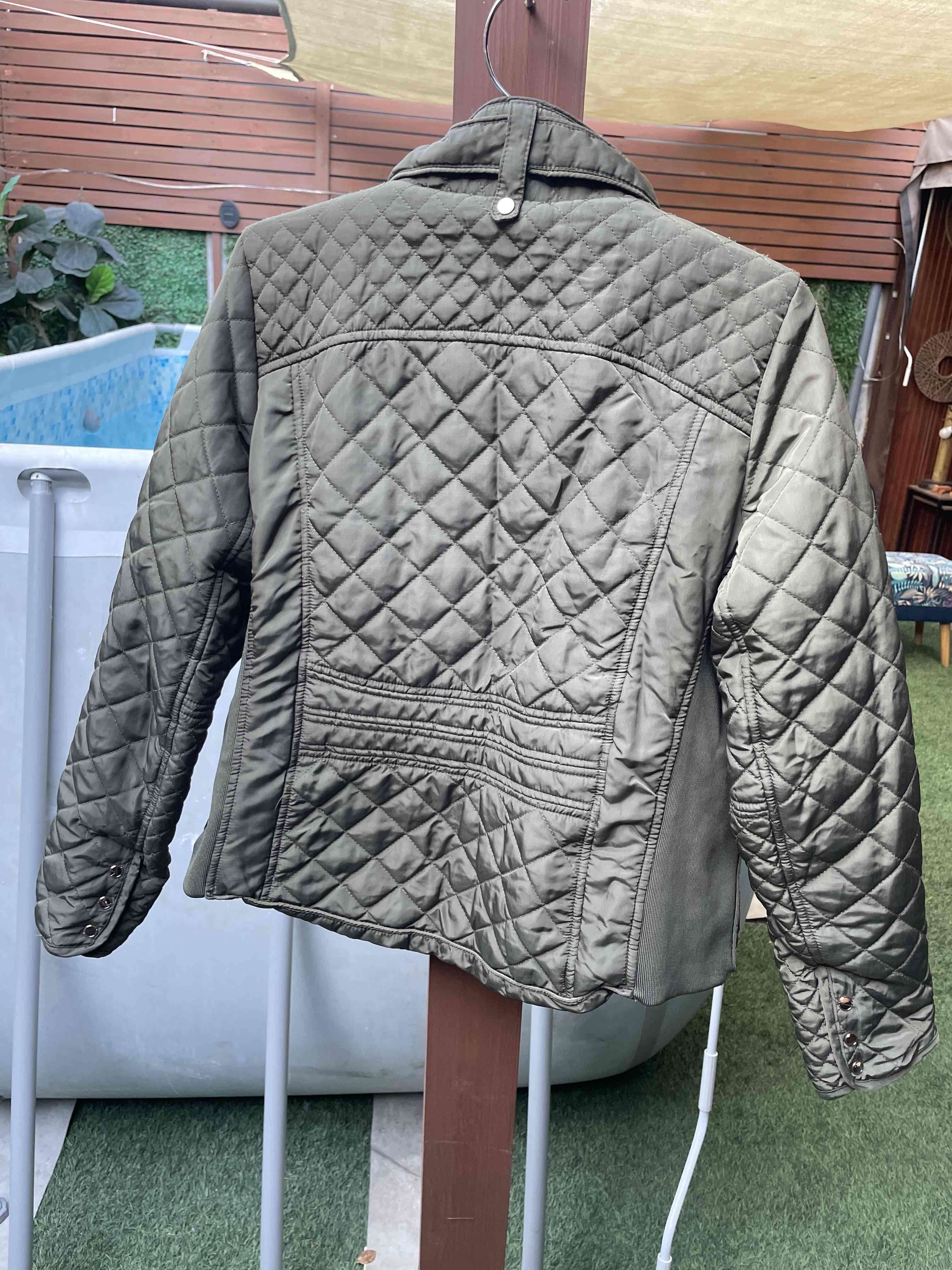 Chaqueta acolchada verde - miniatura 3