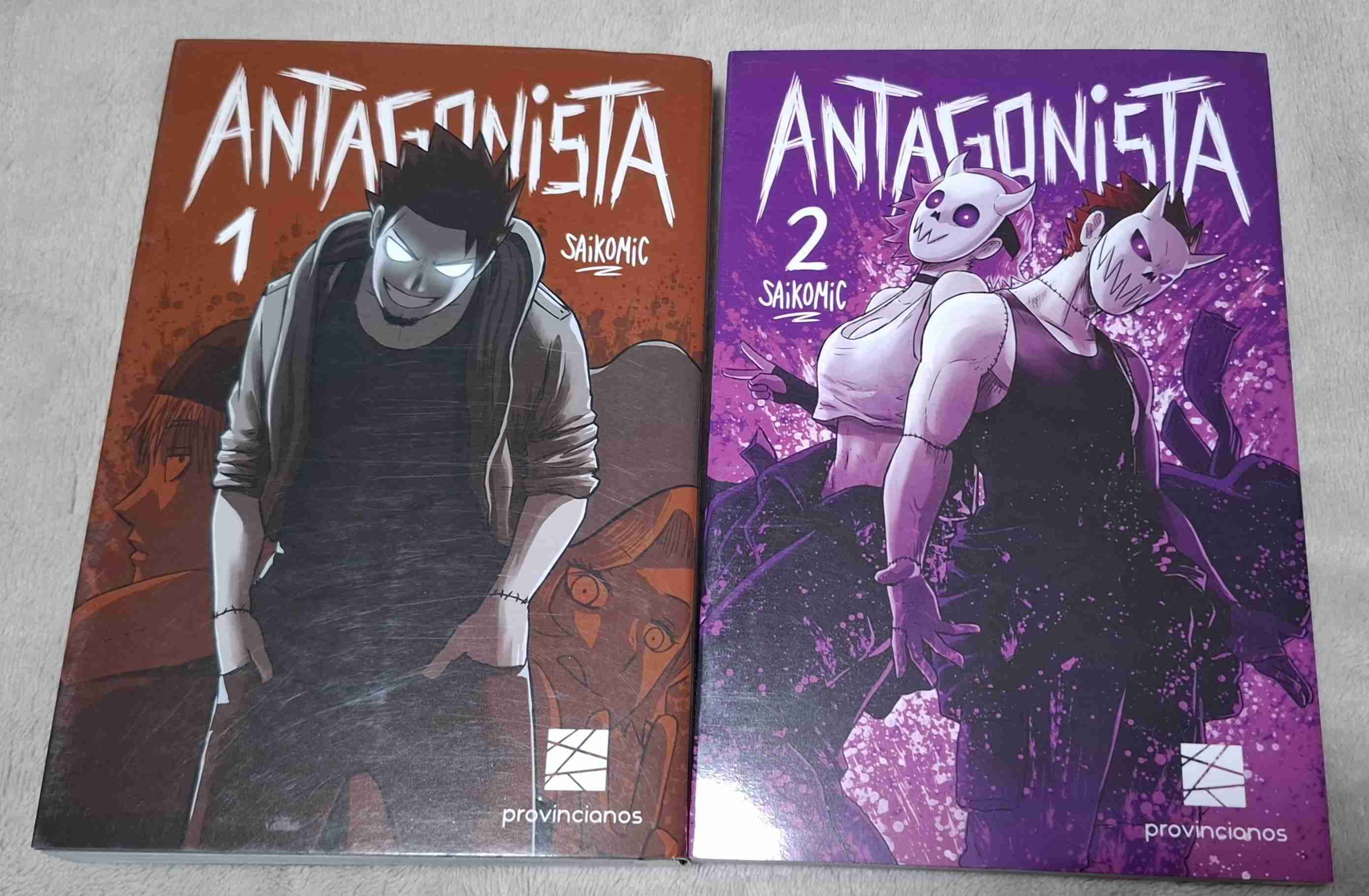 Set de tomos Antagonista 1 y 2