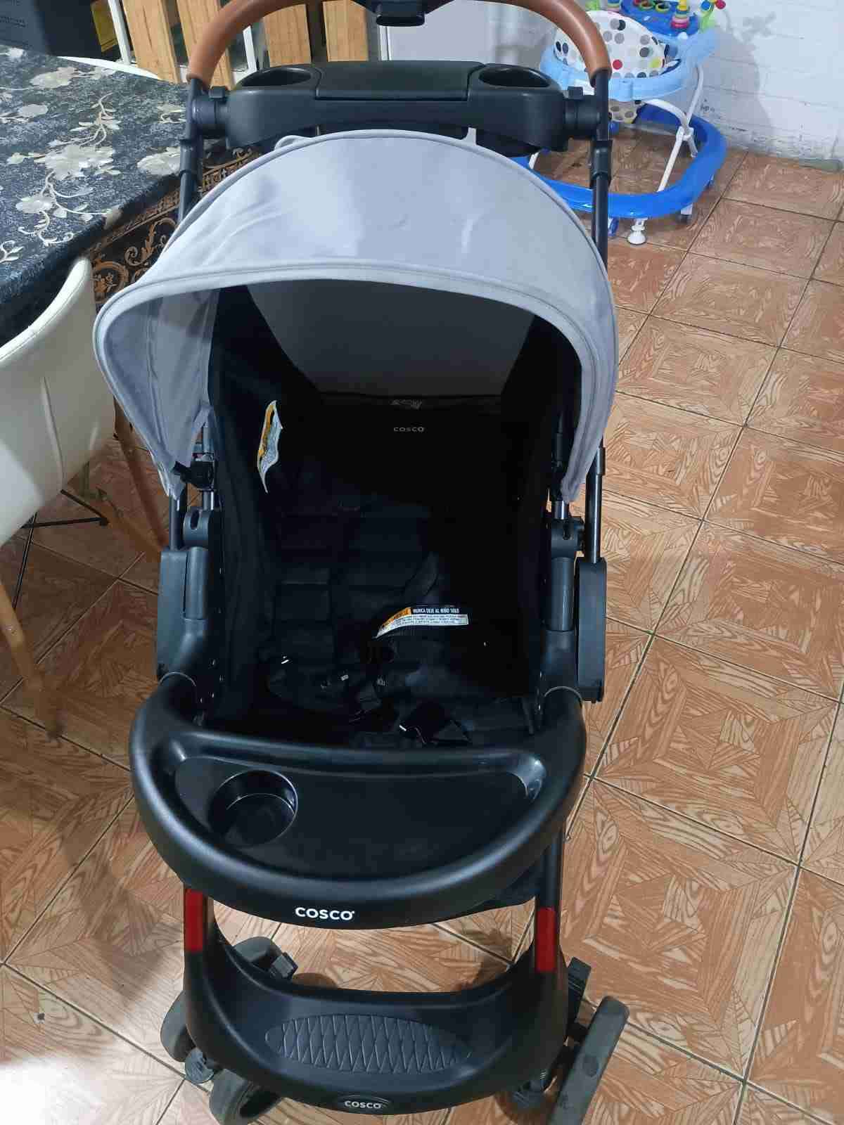 Coche para bebé gris - miniatura 2