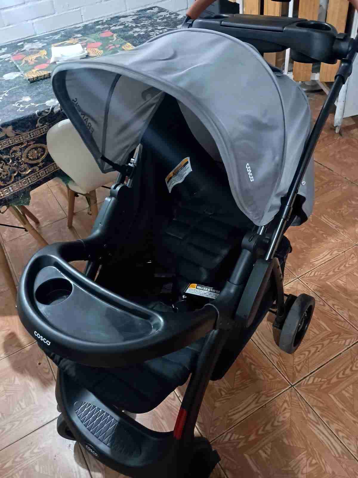 Coche para bebé gris - miniatura 3
