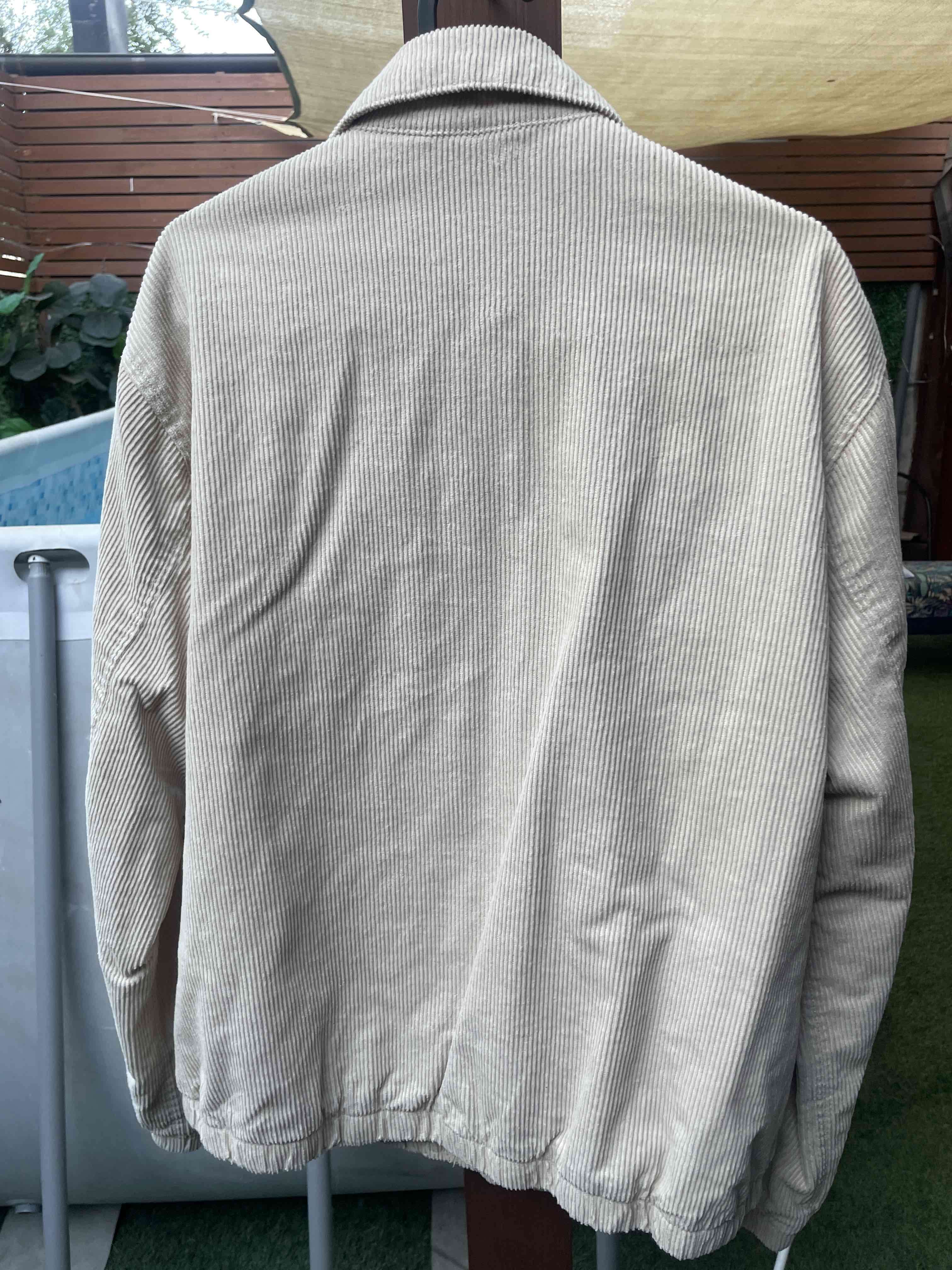 Chaqueta de pana beige - miniatura 3