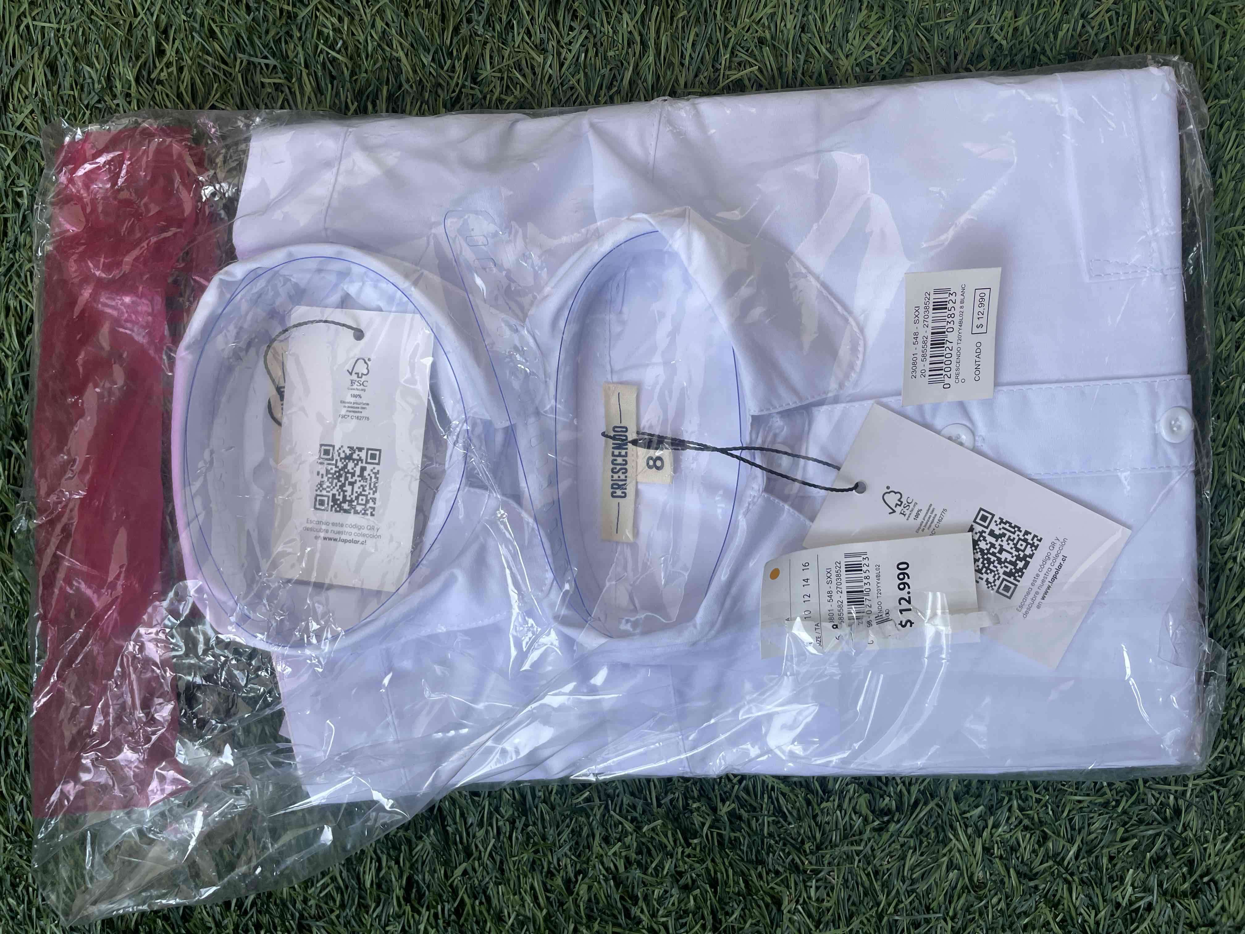 Blusas blanca manga larga nueva