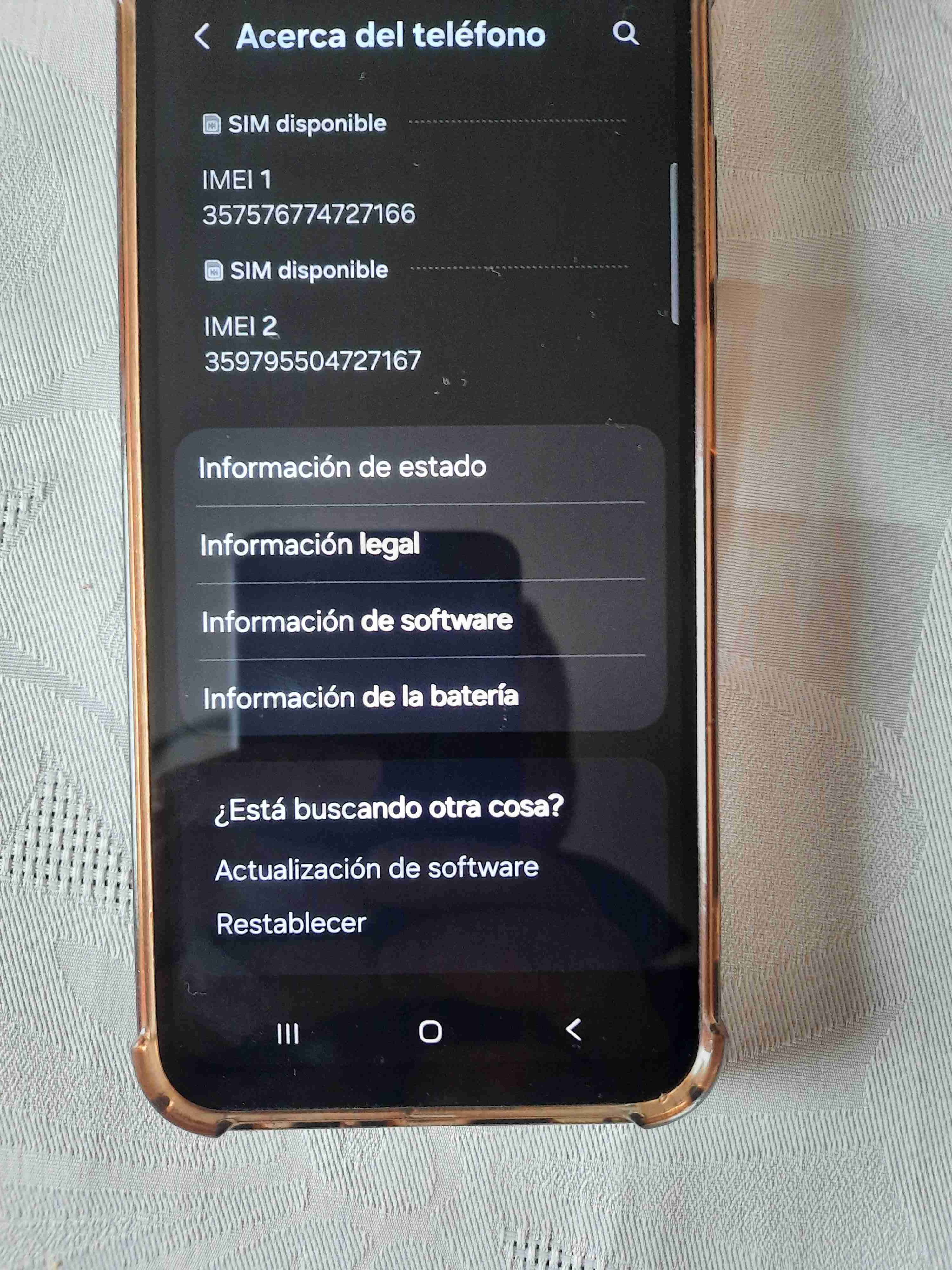 Smartphone dual SIM negro