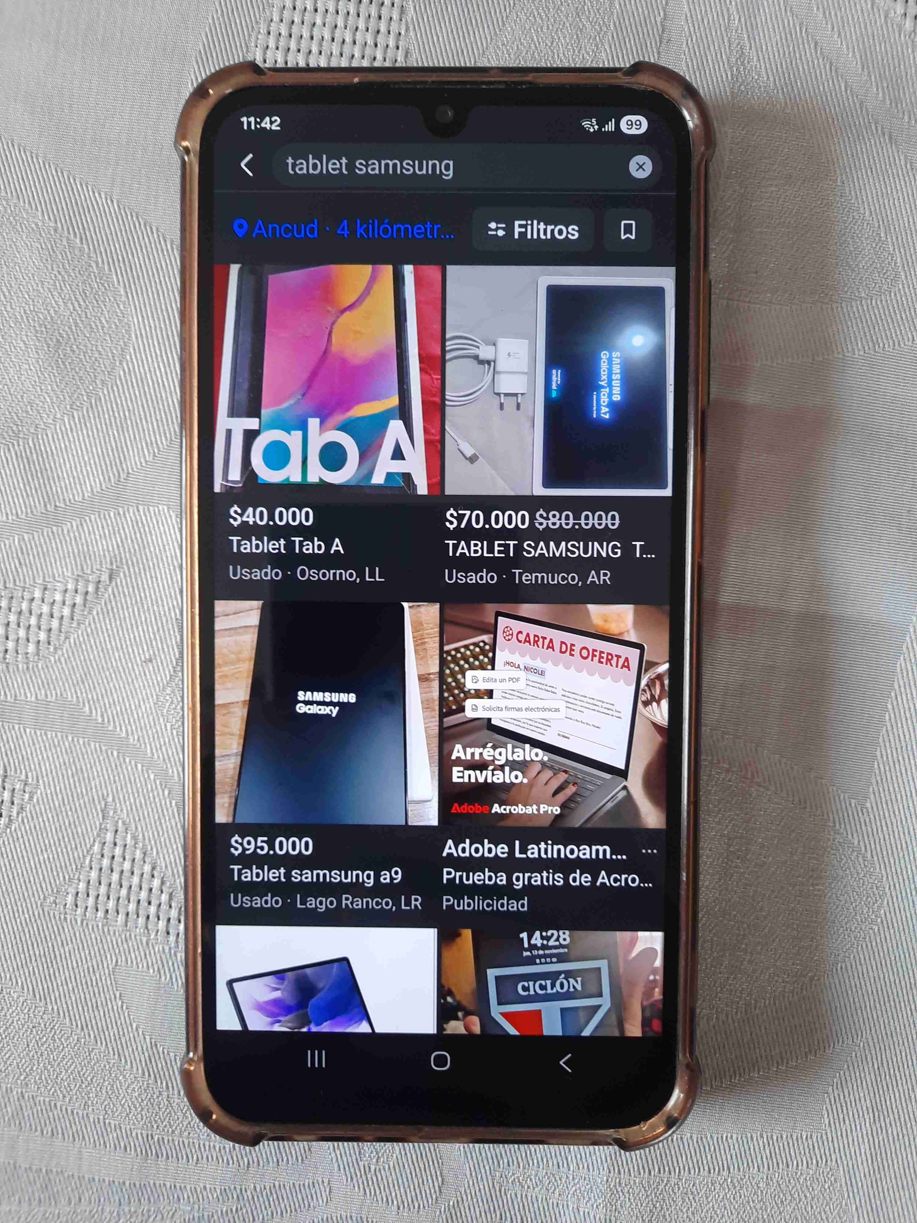 Smartphone dual SIM negro - miniatura 3