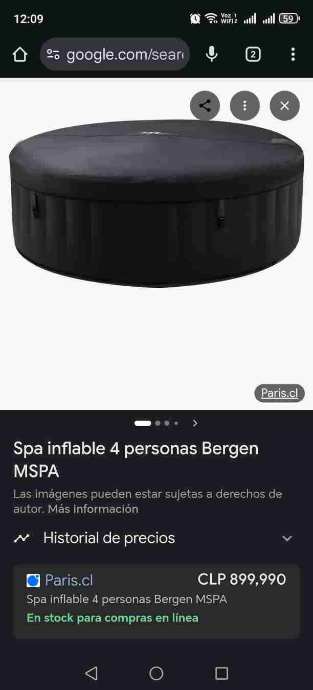 Spa inflable 4 personas - miniatura 3