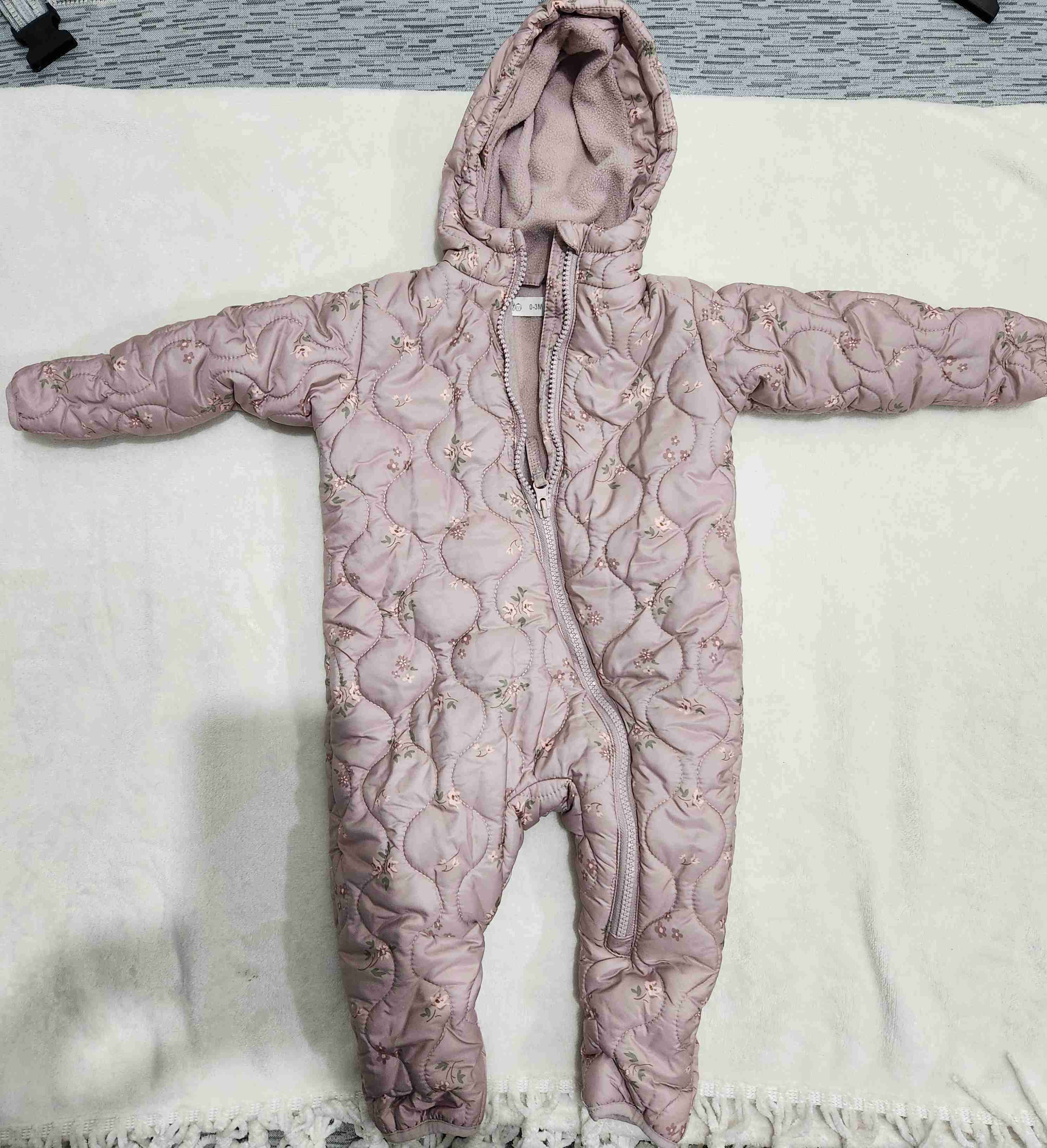 Enterito parka acolchado 6 meses