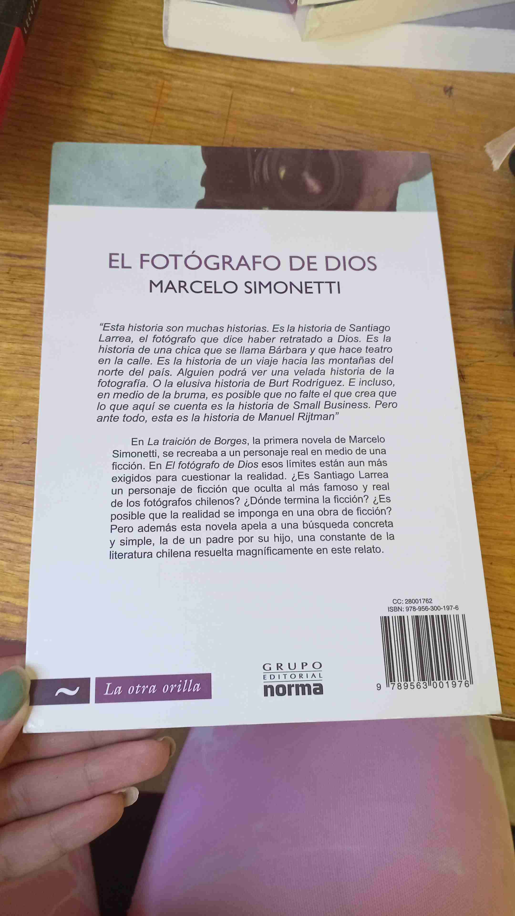 Libro "El Fotógrafo de Dios" - miniatura 2