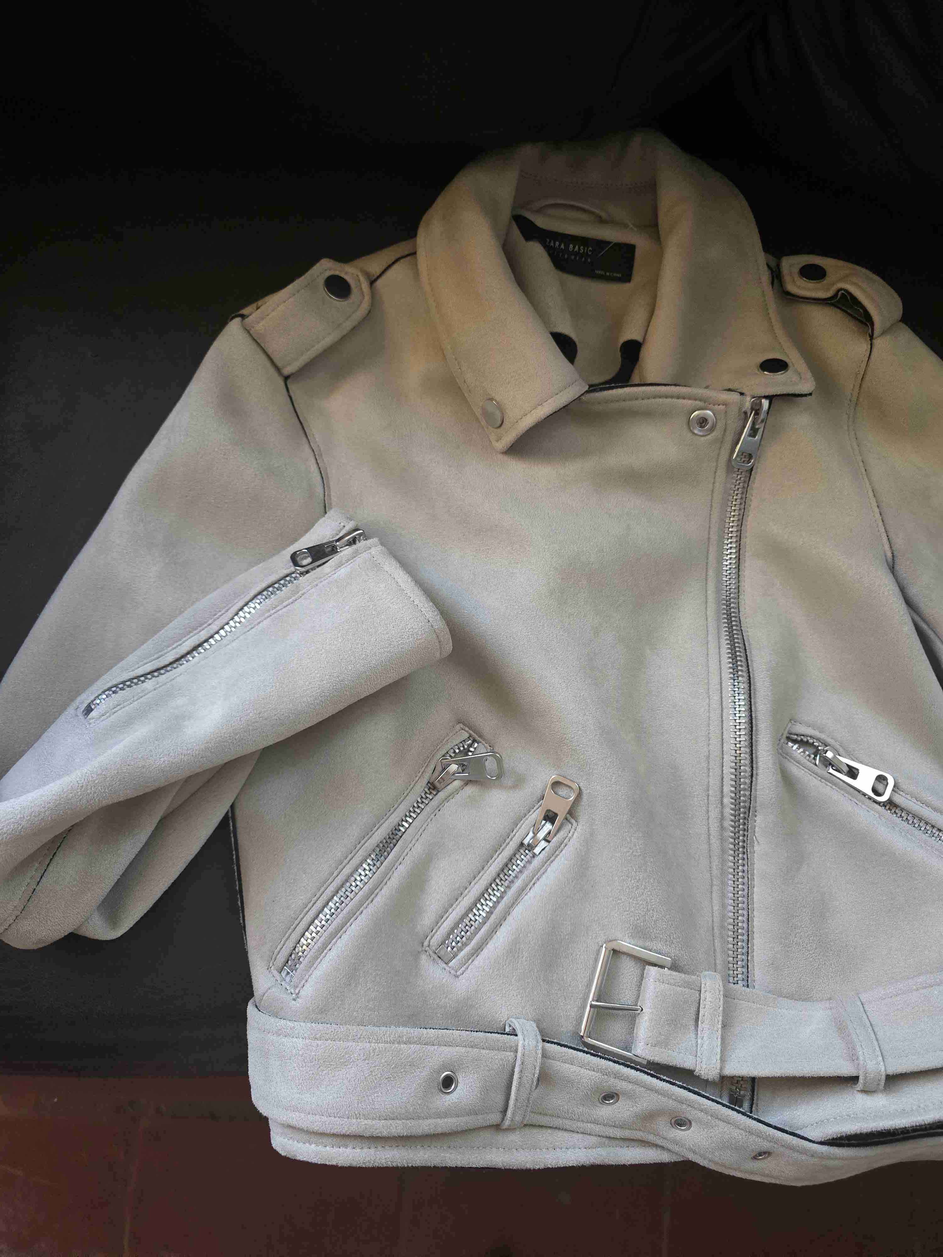 Chaqueta beige Zara Basic - miniatura 2