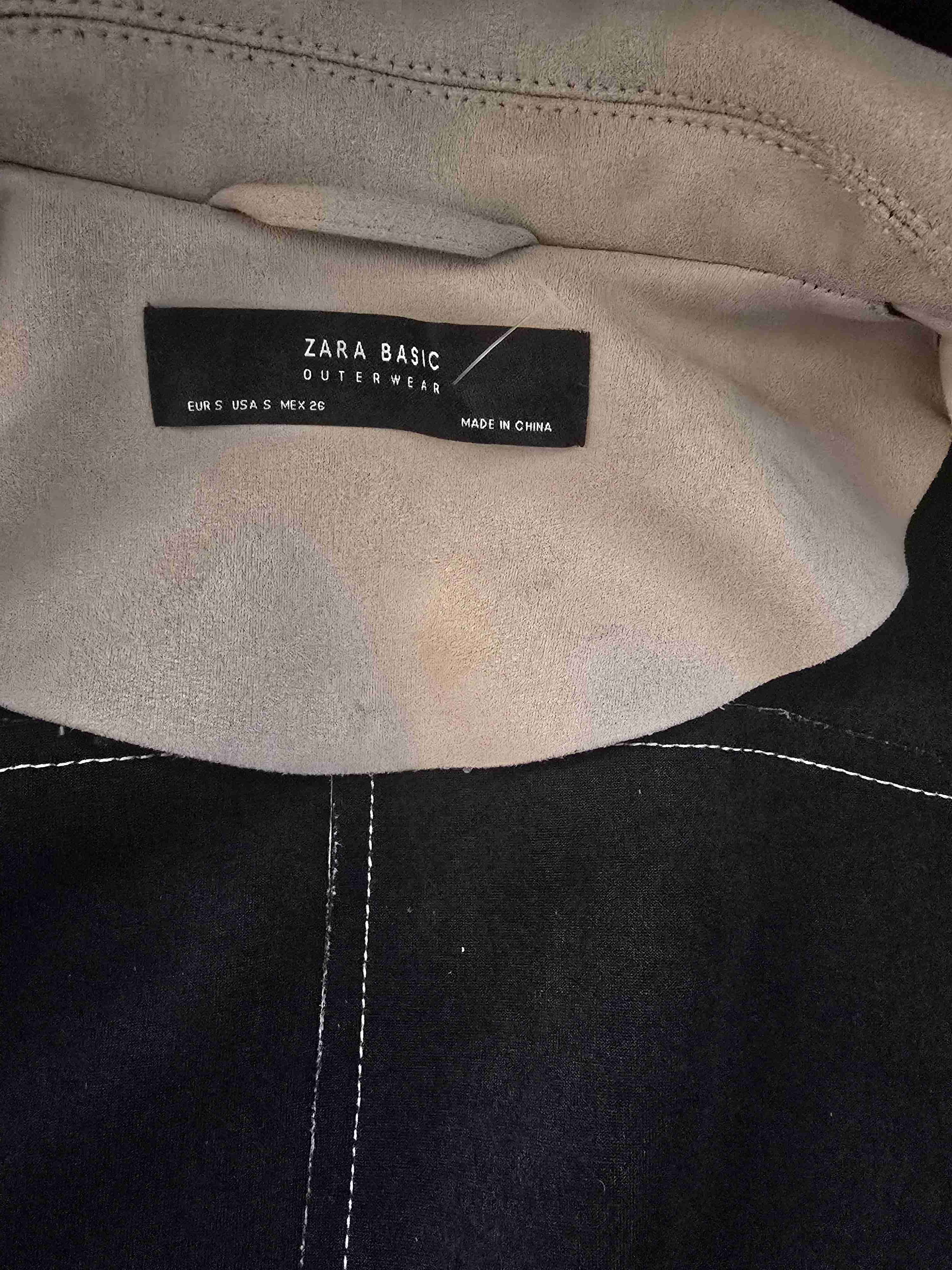 Chaqueta beige Zara Basic - miniatura 4