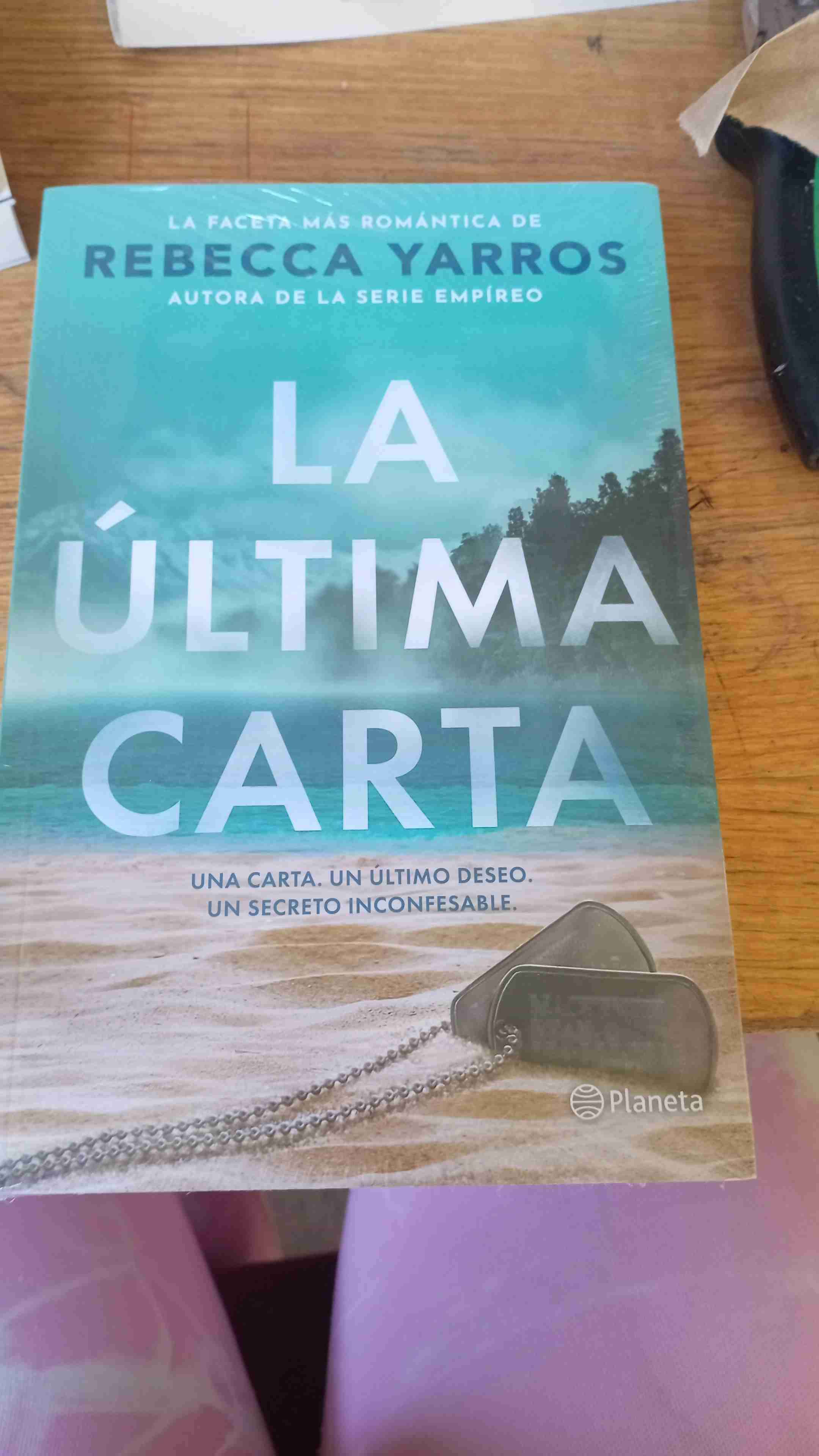 Libro 'La Última Carta' de Rebecca Yarros