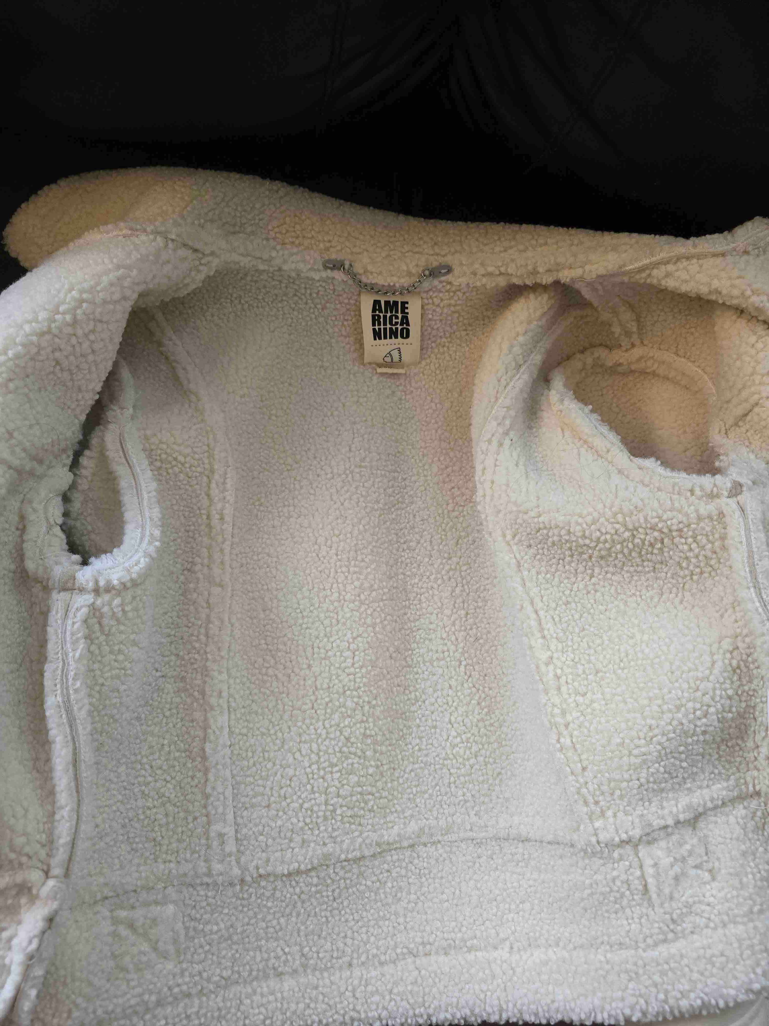 Chaqueta Americanino tipo gamuda beige - miniatura 4
