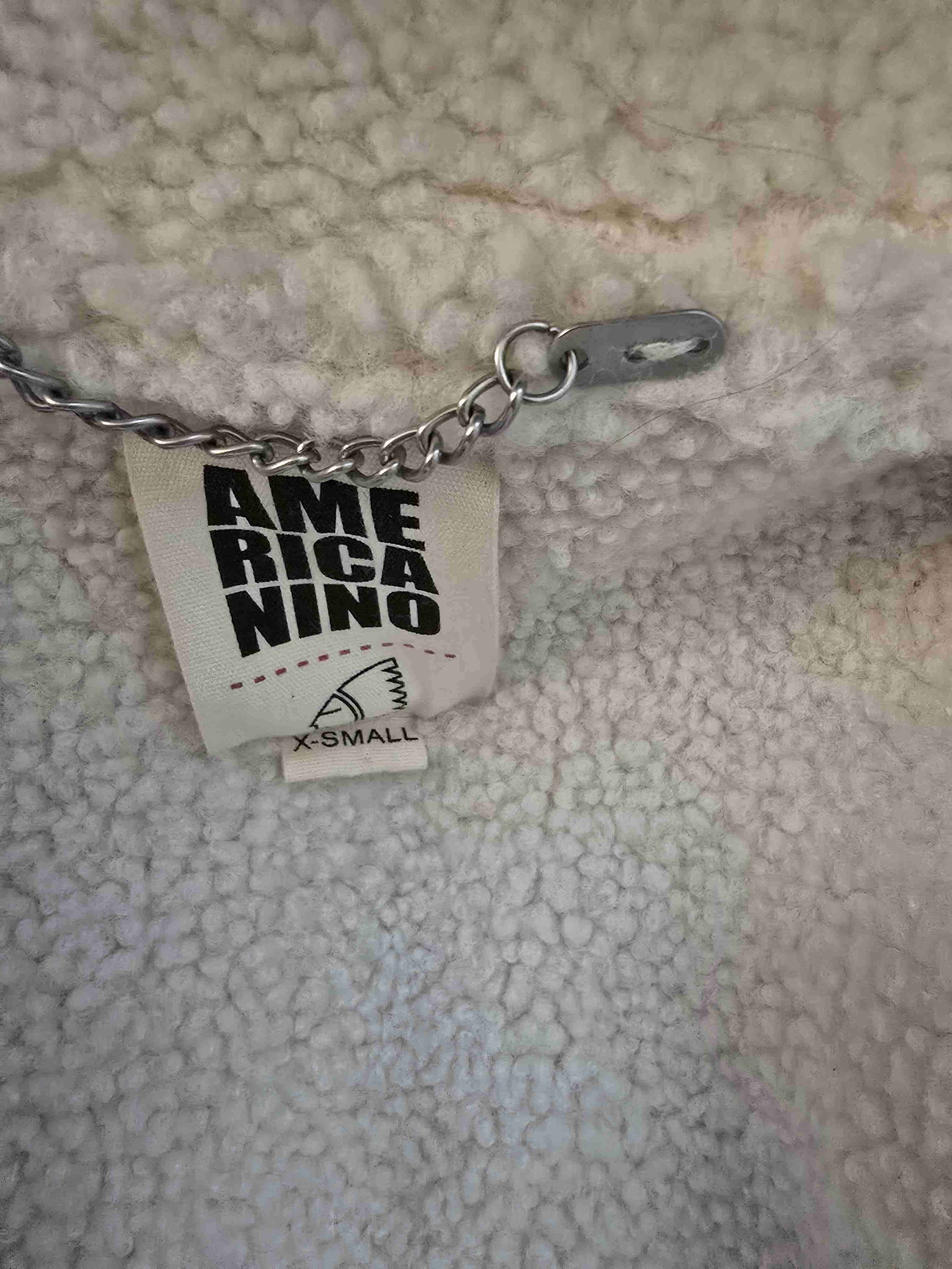 Chaqueta Americanino tipo gamuda beige - miniatura 5