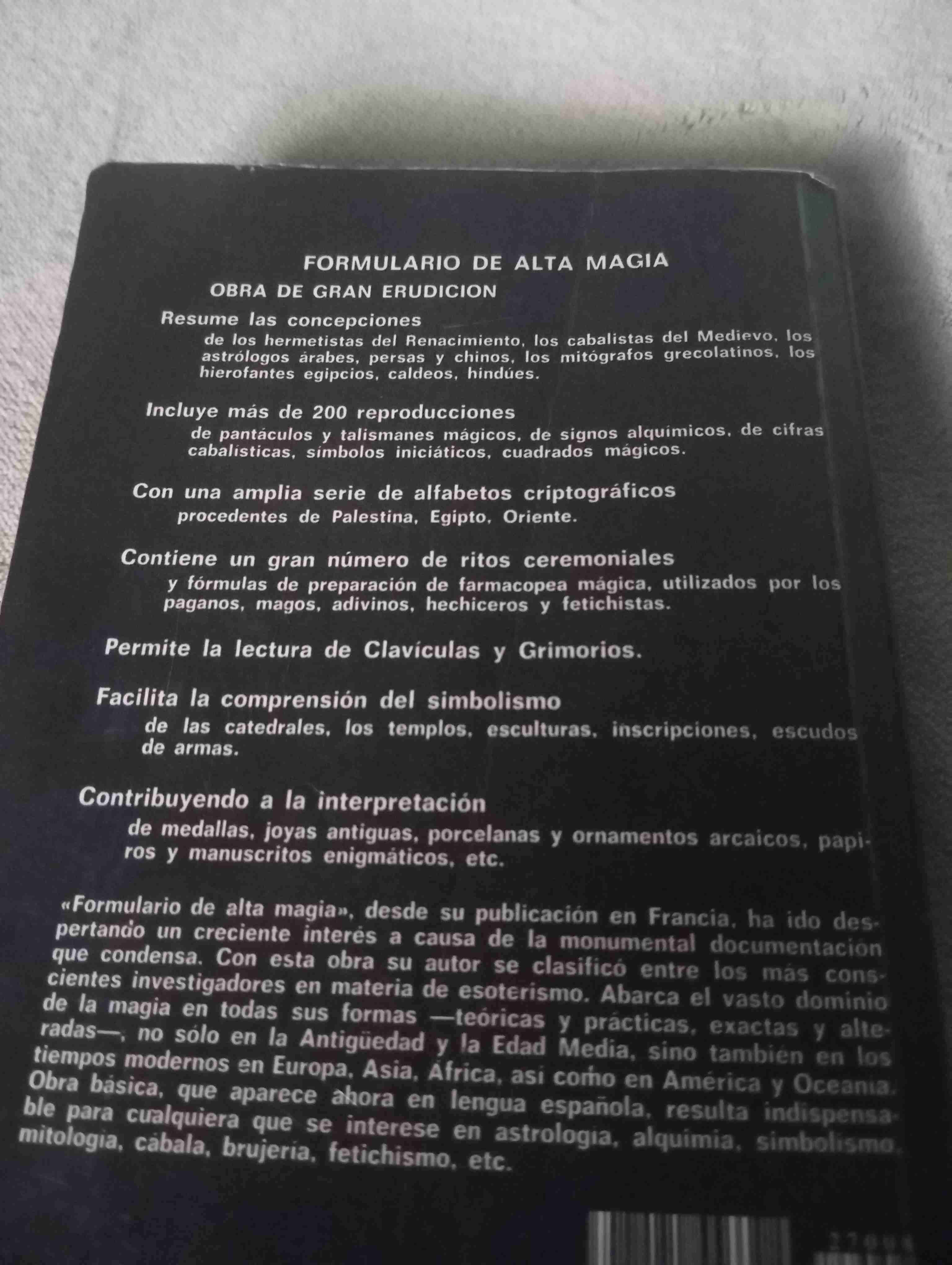 Libro Formulario de Alta Magia - miniatura 5