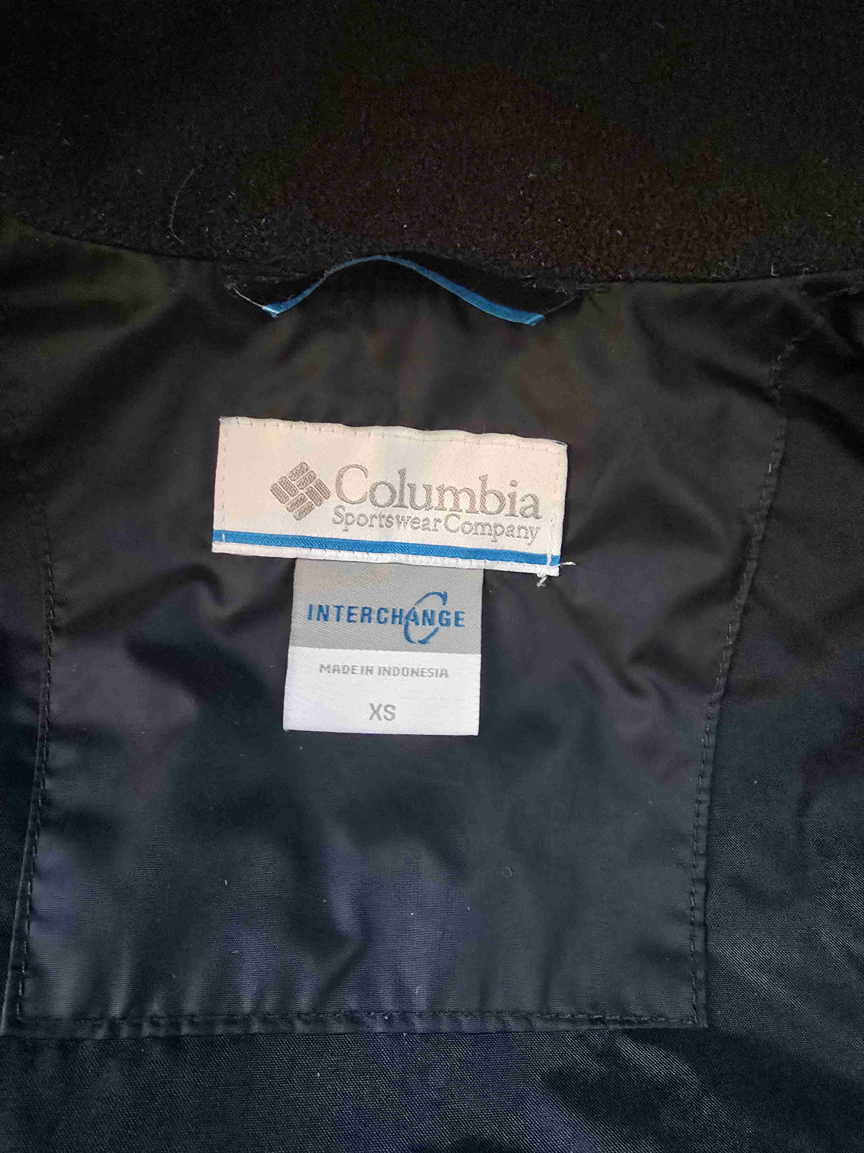 Chaqueta azul marino Columbia - miniatura 3