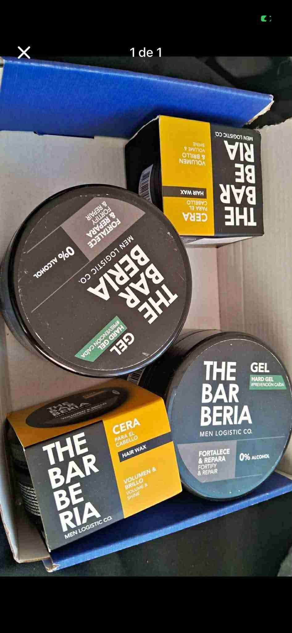 Set de gel y cera para cabello