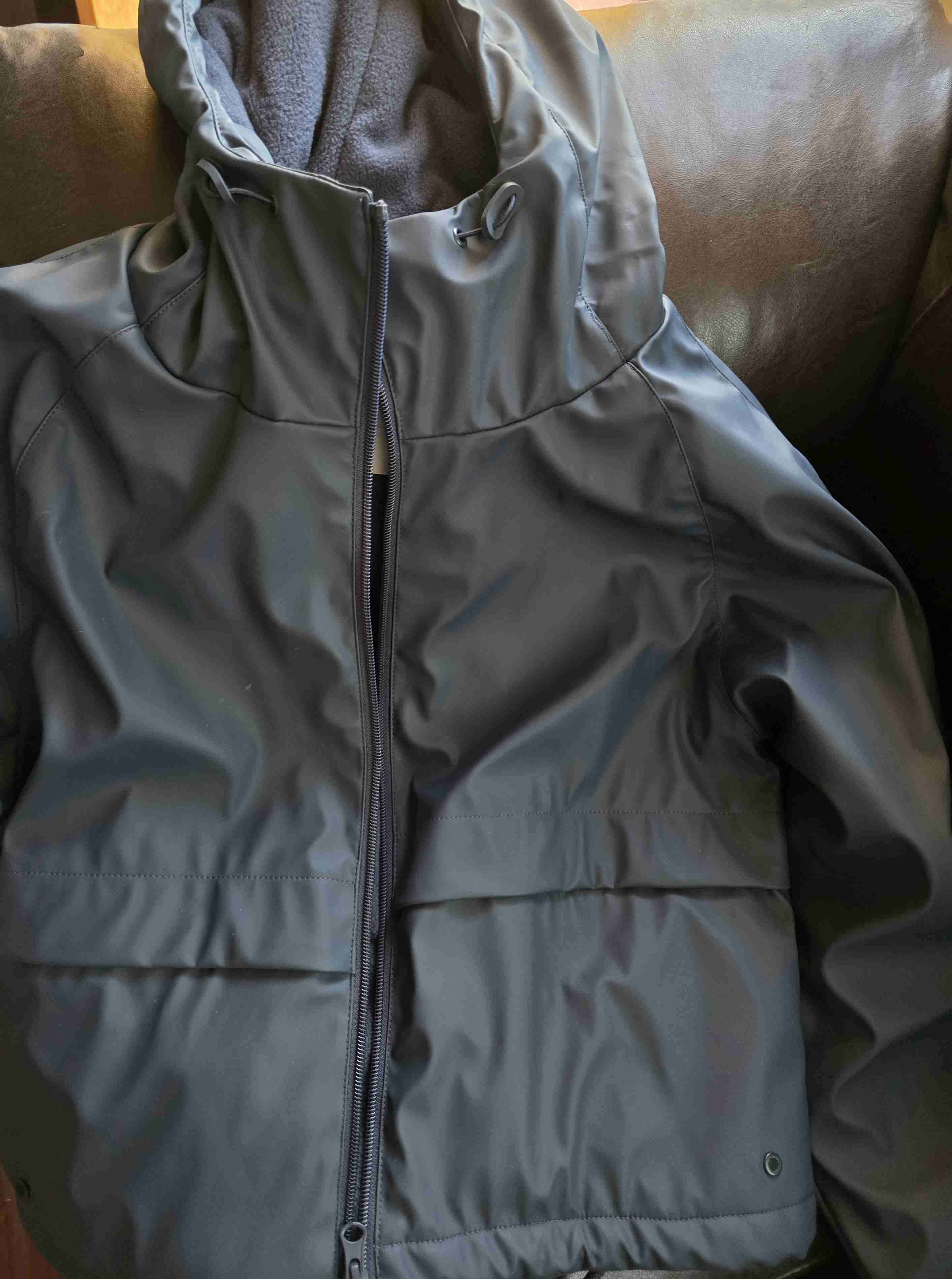 Chaqueta index impermeable azul marino