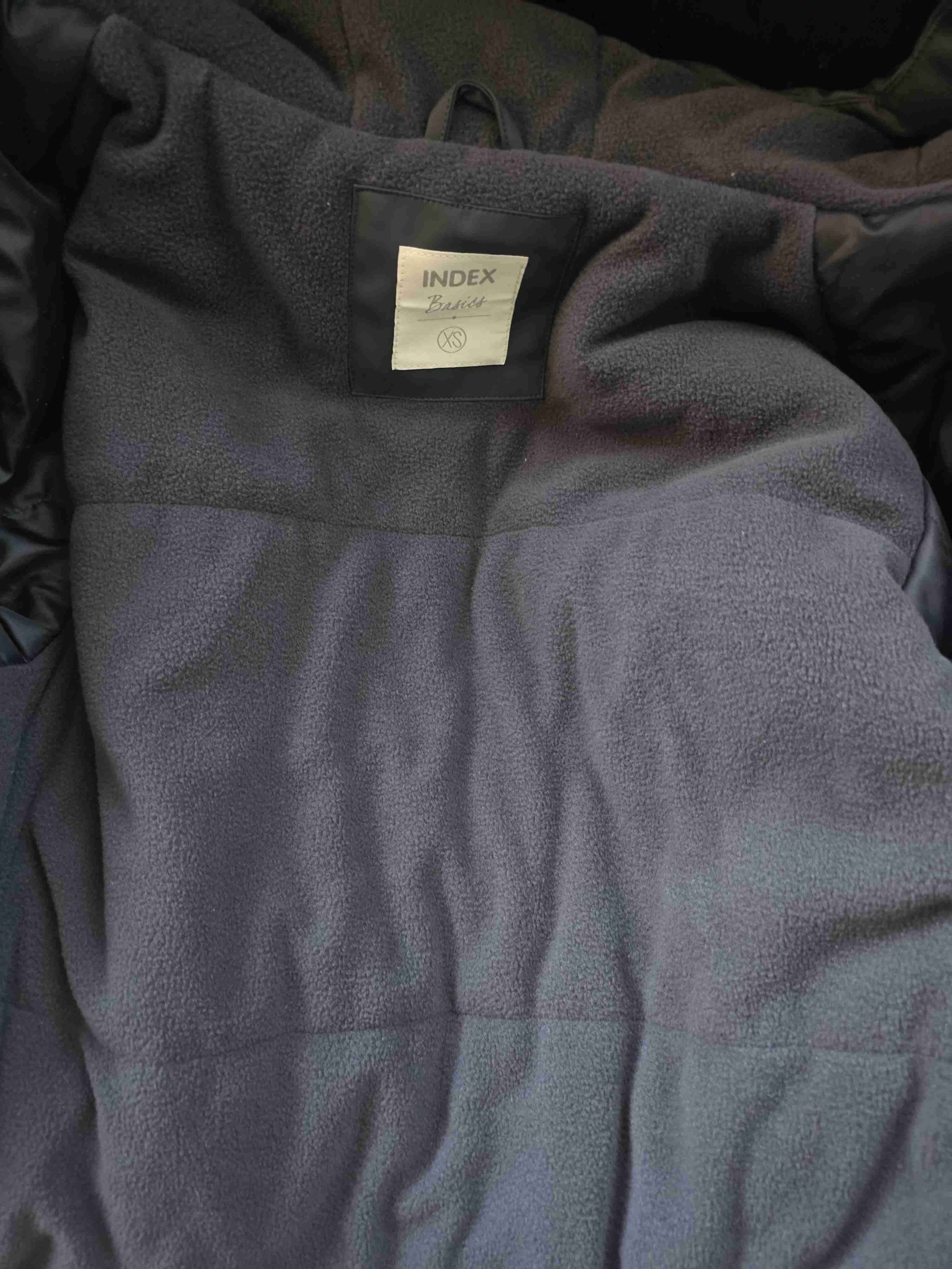 Chaqueta index impermeable azul marino - miniatura 4
