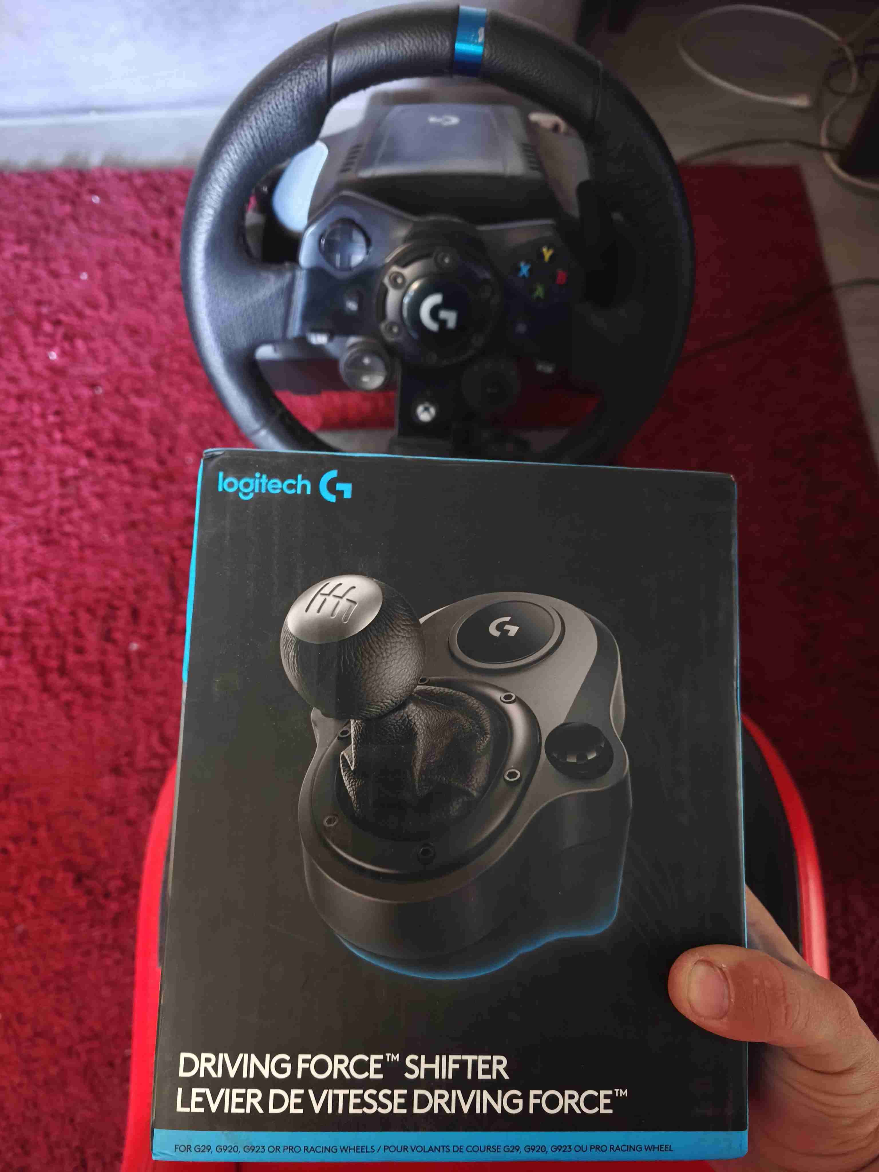 Volante de simulación Logitech - miniatura 2