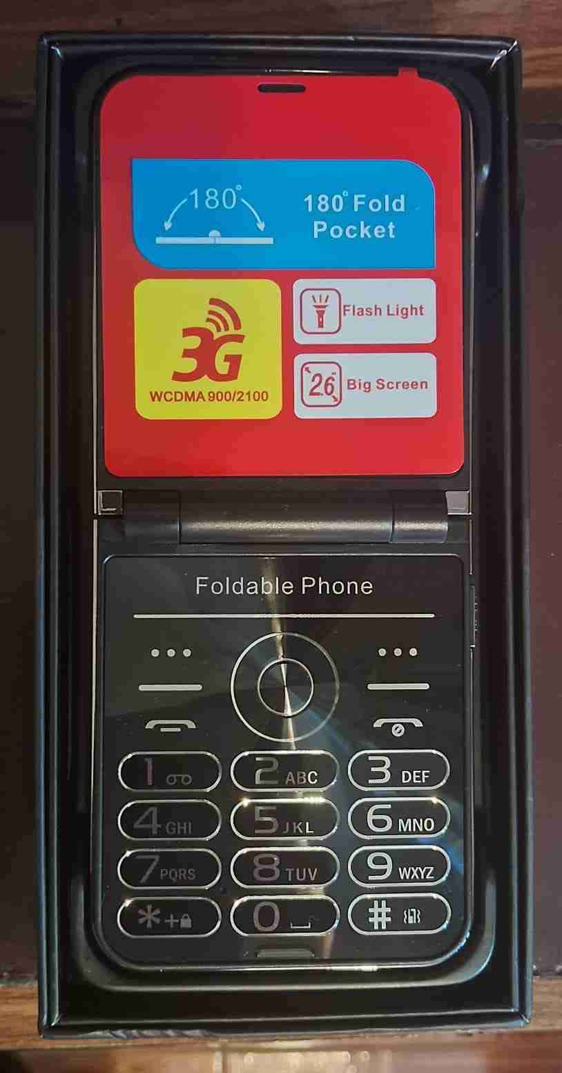 Teléfono plegable 3G nuevo - miniatura 2
