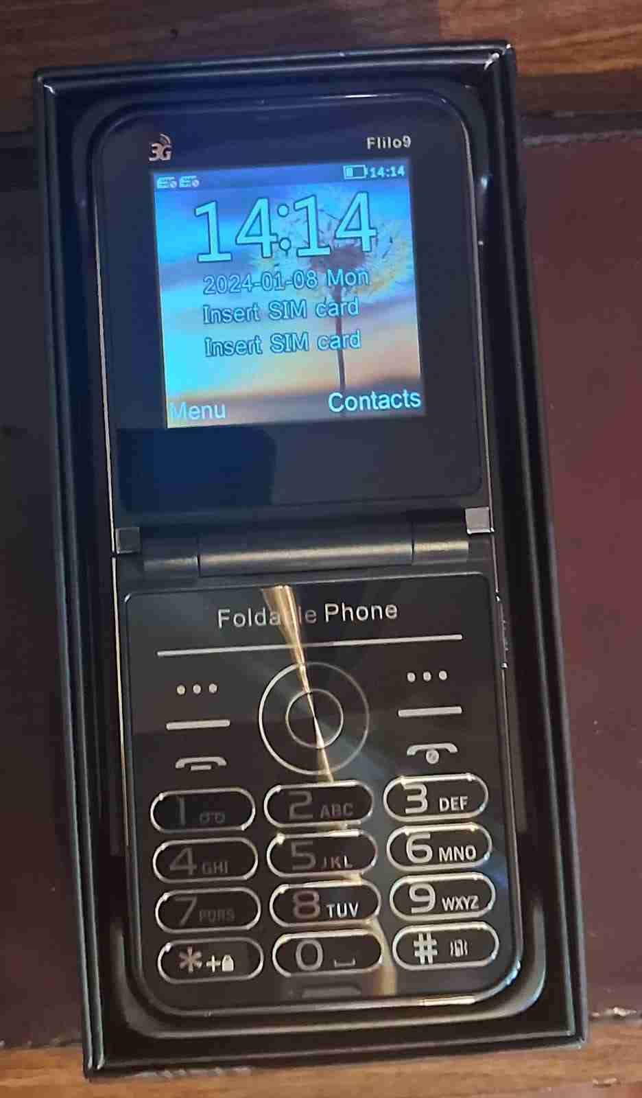Teléfono plegable 3G nuevo - miniatura 3