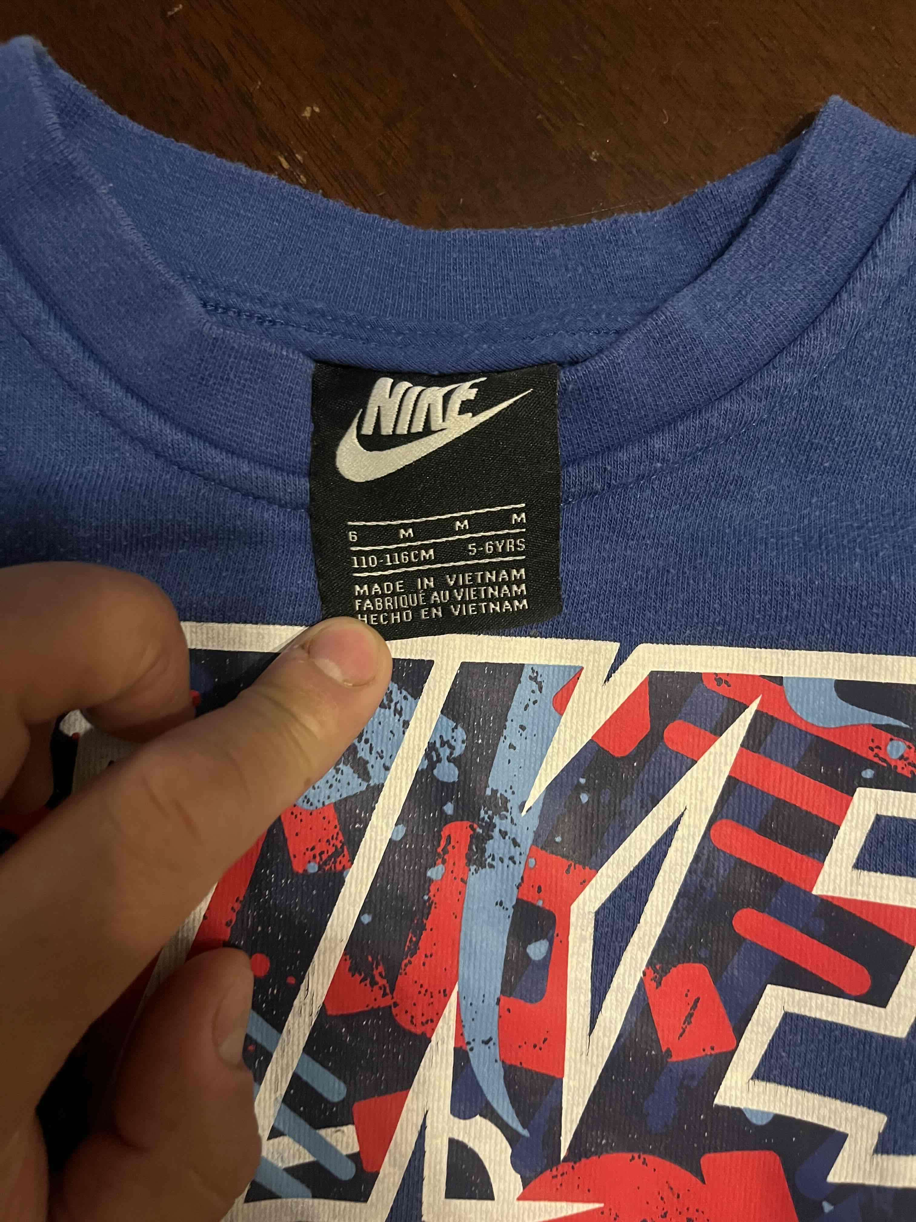 Polerón azul estampado Nike - miniatura 2