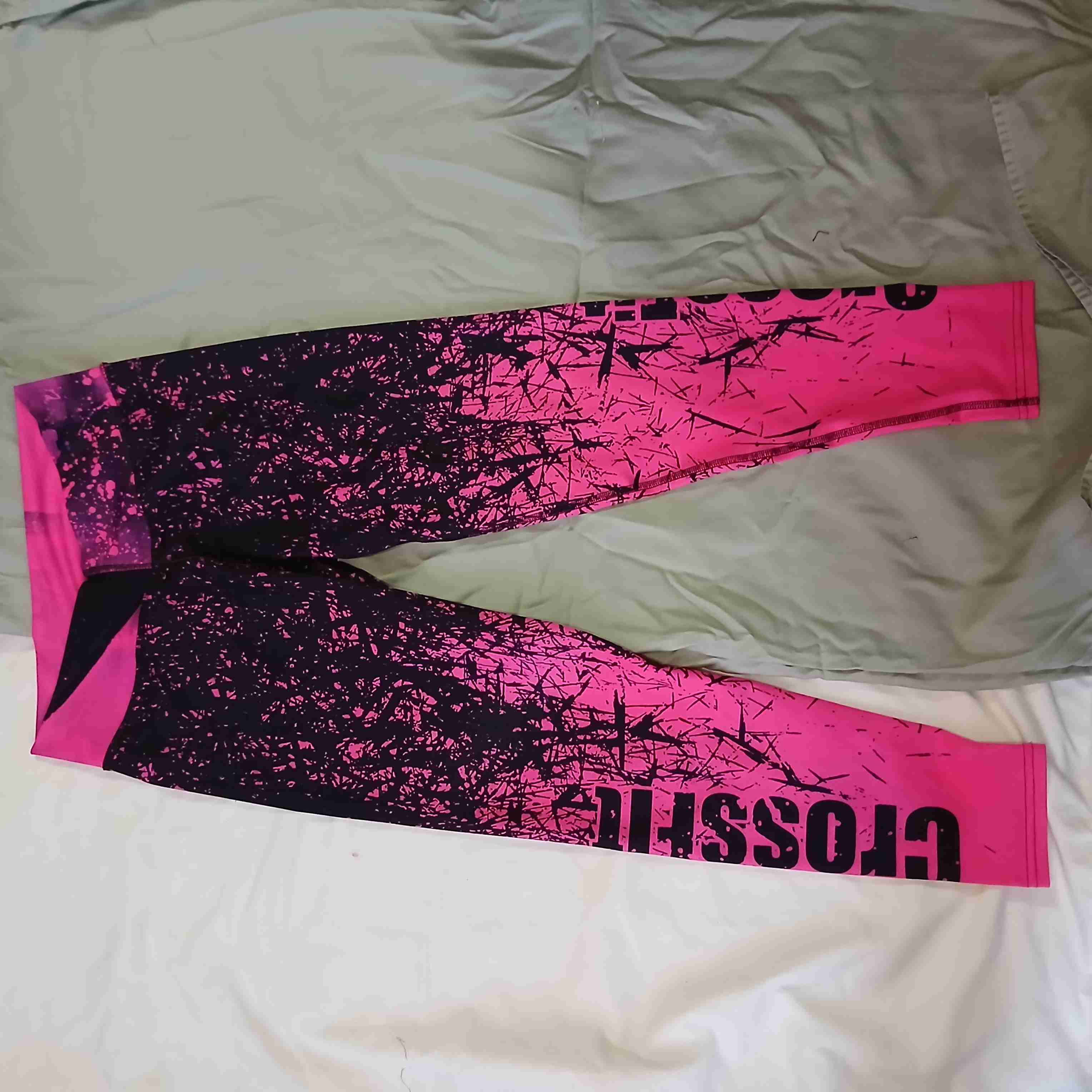 Calzas deportivas CrossFit rosas - miniatura 3